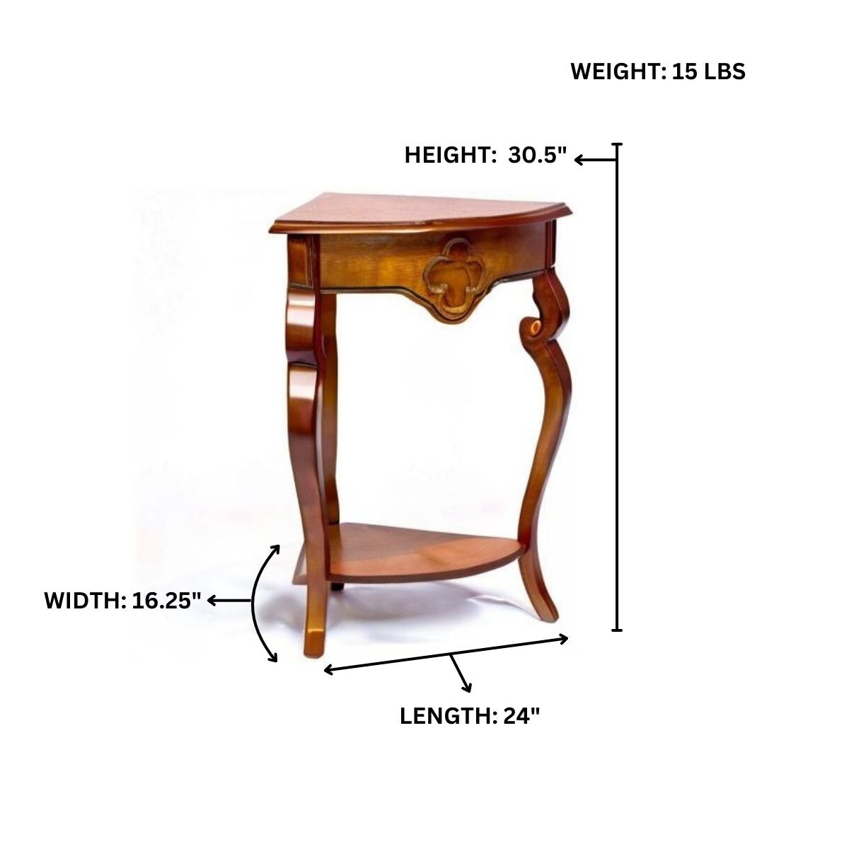 All Things Cedar HR119 Console-Sofa-Tables - View #4