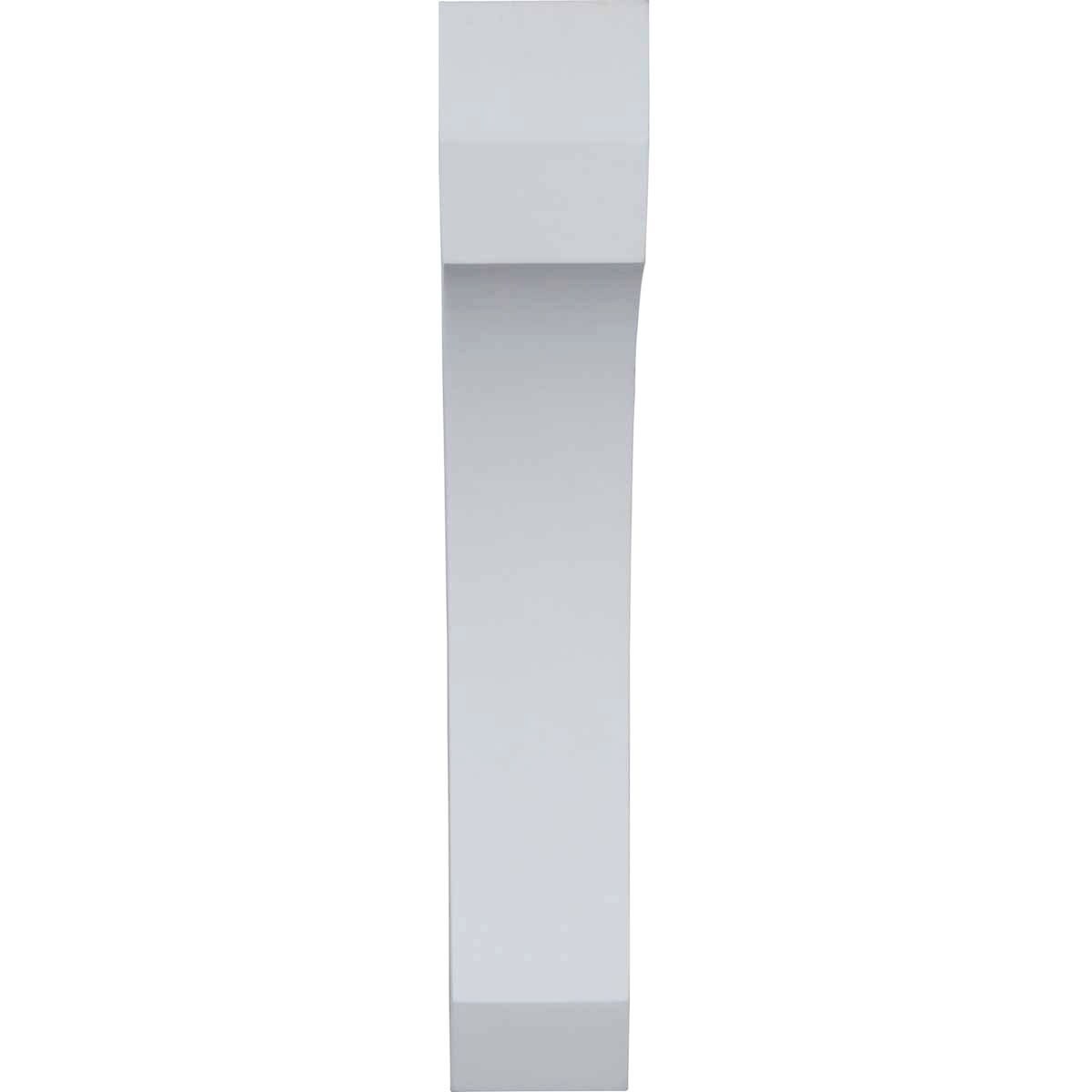 White Polyurethane Decorative 18" Bracket