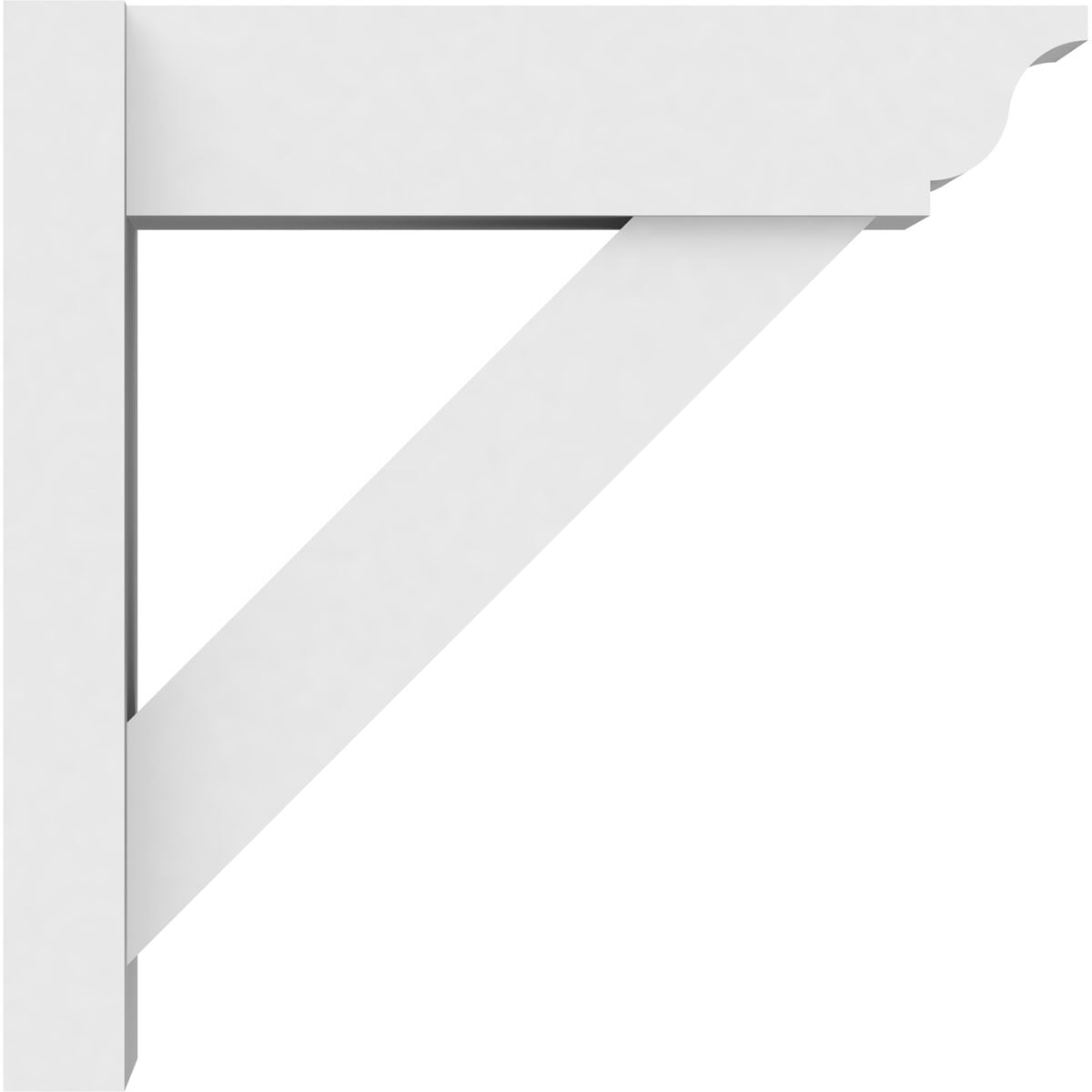 Ekena Millwork OUTP07X18X18TRA01 outlookers - View #3