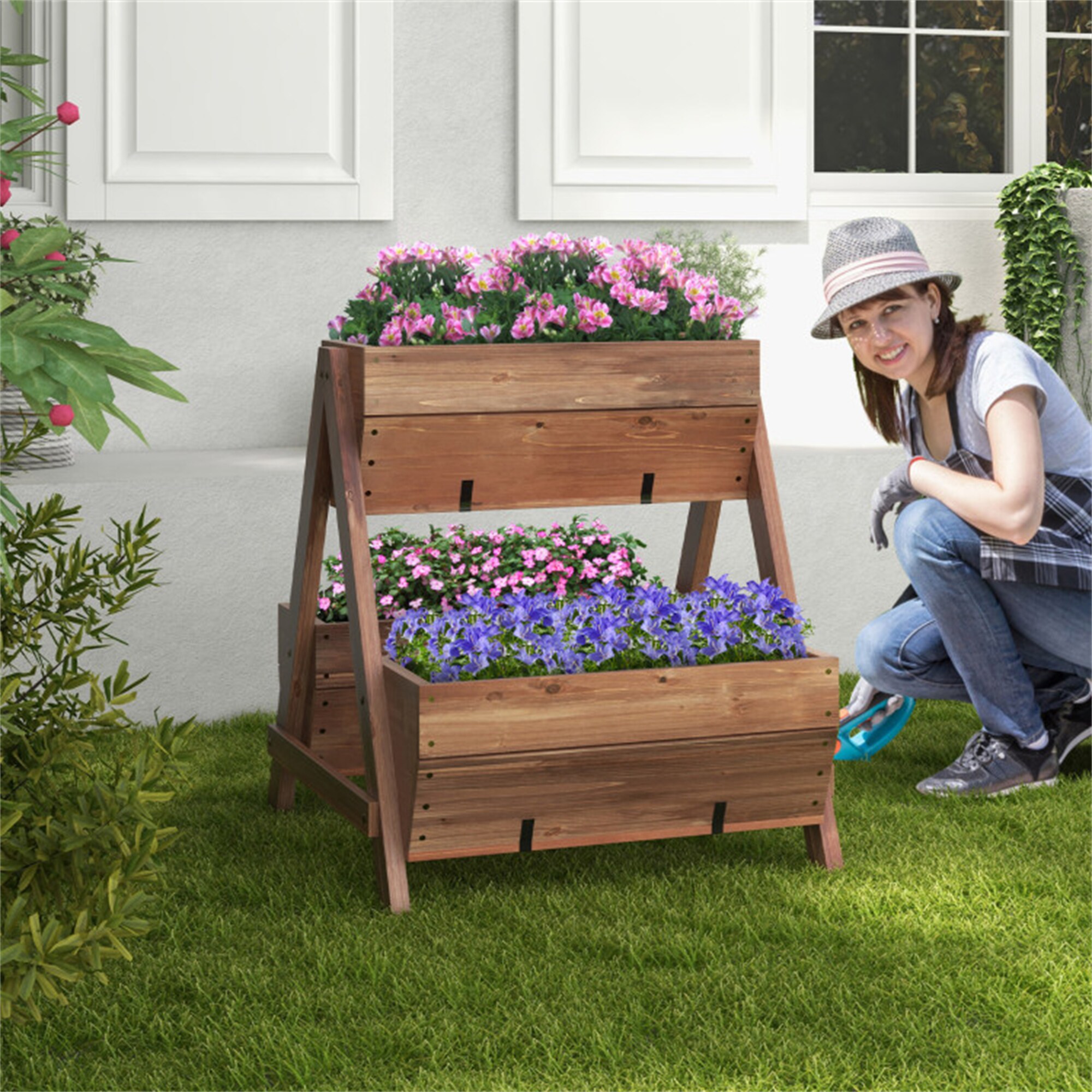 BABOOM BOM-T4097BN-CO Raised-Planter-Boxes - View #4