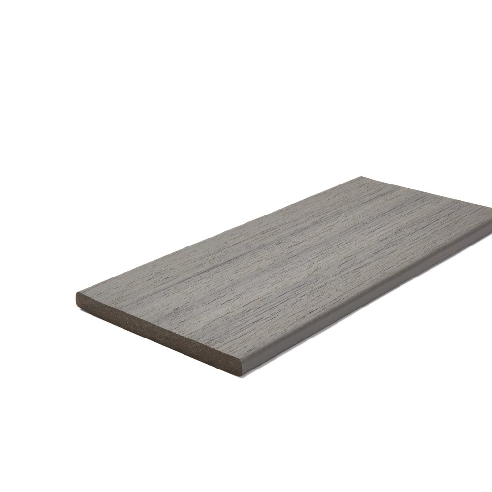Trex MS010812S2S01 Select 1-in x 8-in x 12-ft Composite Millstone Fascia deck board