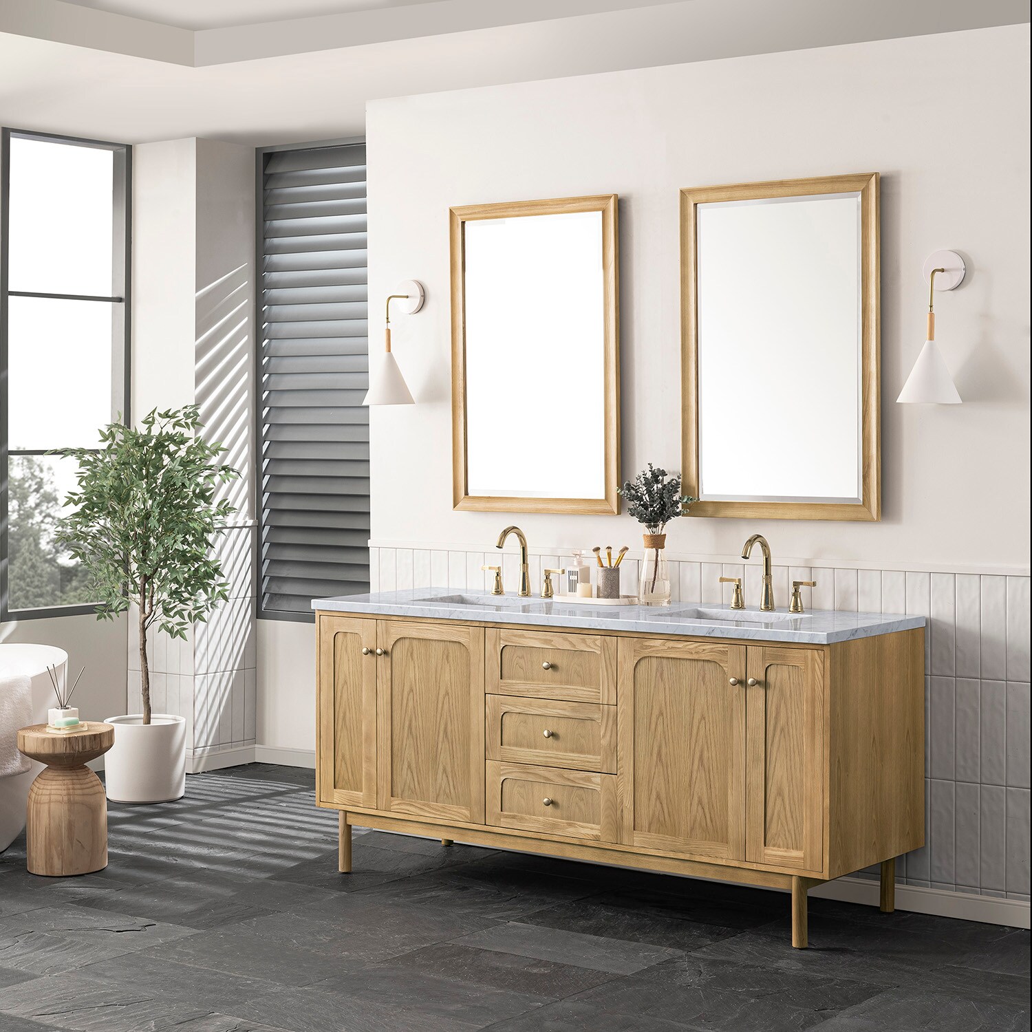 James Martin Vanities 545-V72-LNO-3CAR Bath-Vanity-Combo - View #5