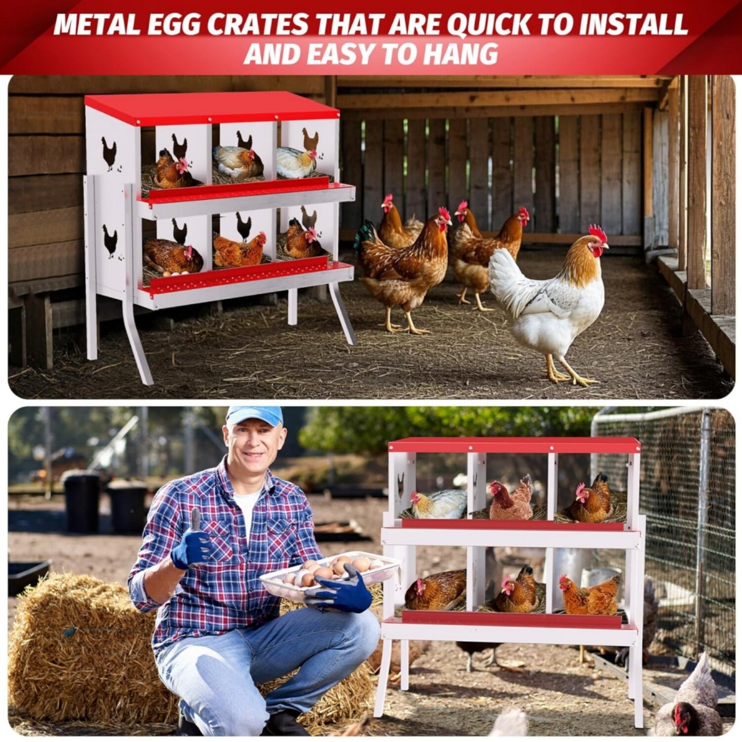 GarveeLife LMYJW-5775 Chicken-Coops-Rabbit-Hutches - View #5