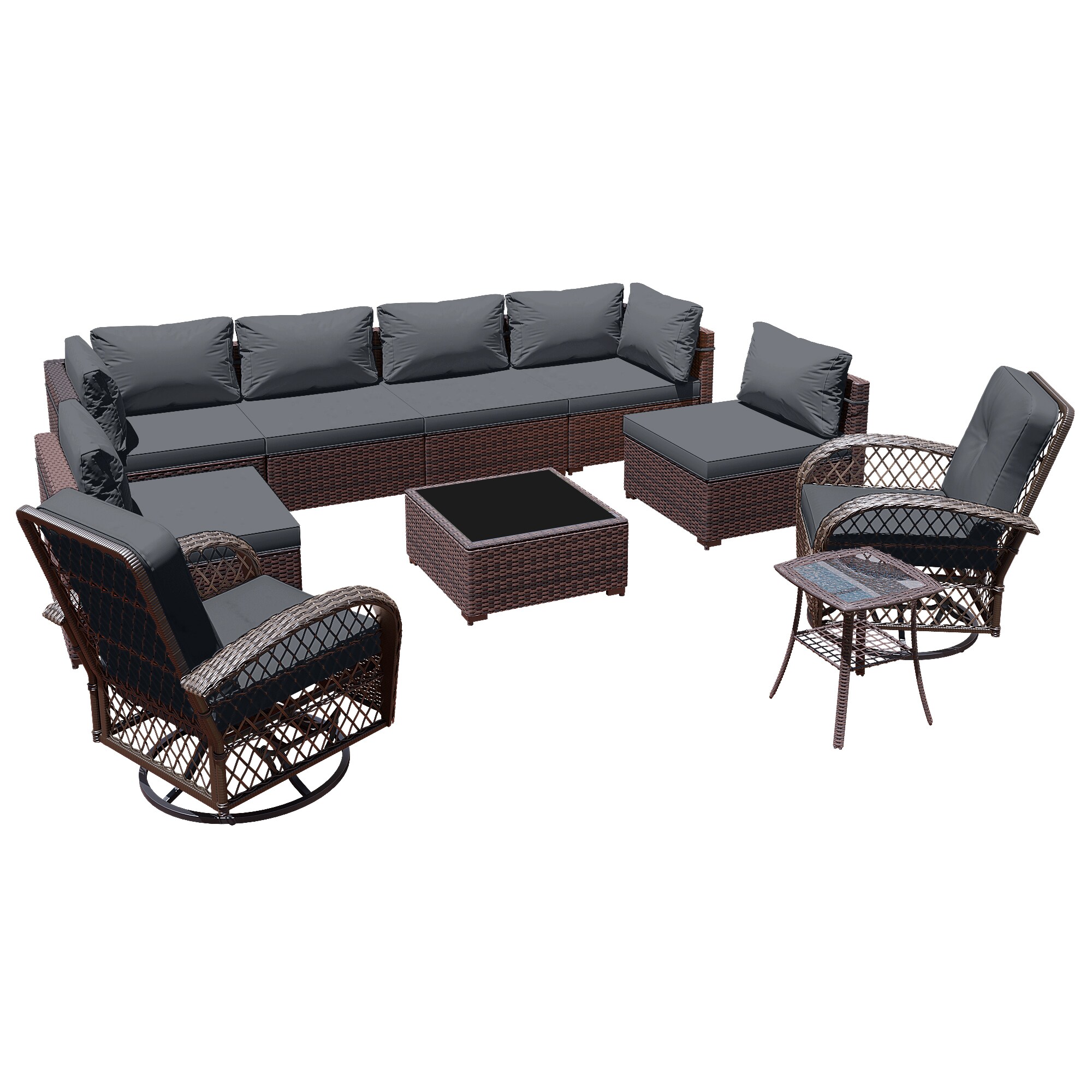 Patio Watcher LS-RT7-Y9-B3 Patio-Conversation-Sets - View #2