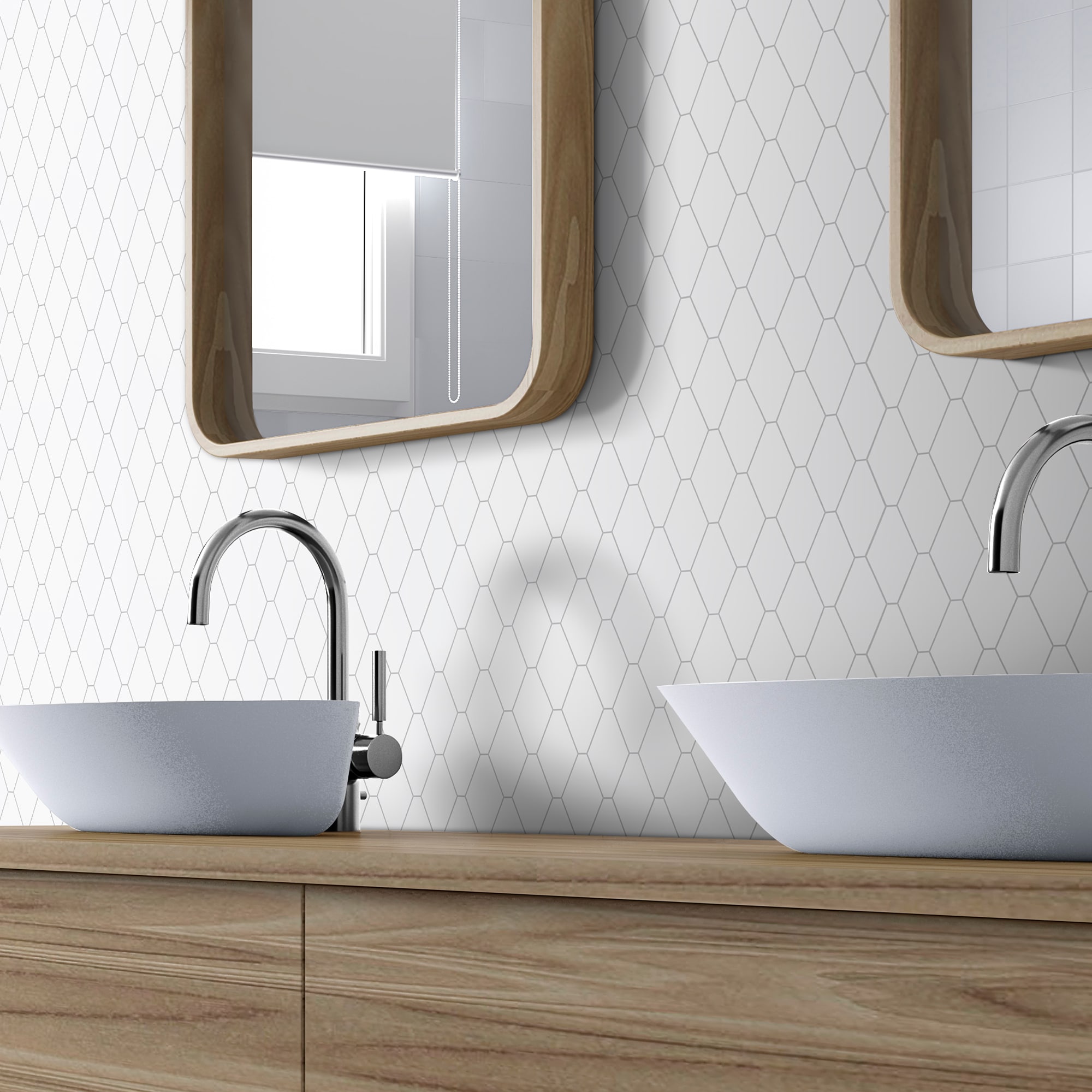 SUNWINGS FHEX-WHI-10 Ceramic-Tile - View #5
