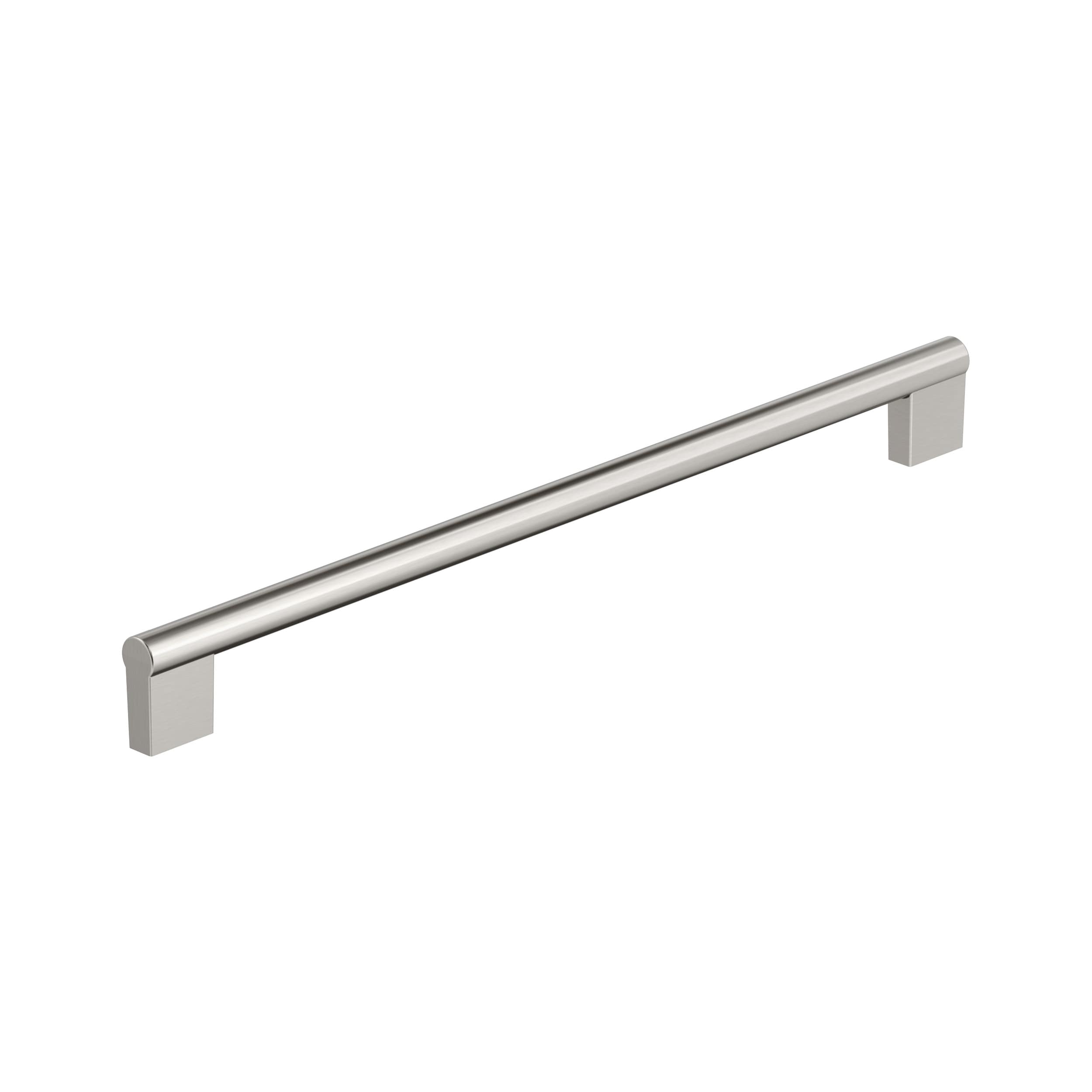 Amerock BP55535G10 Versa 18-in , 457mm Center to Center Satin Nickel Cylindrical Bar For Use on Appliances Drawer Pulls