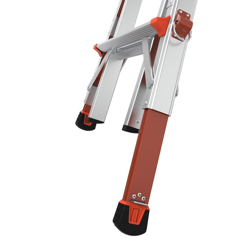 Little Giant Ladders Revolution M17 With Leg Leveler Aluminum 18 Ft Reach Type 1a 300 Lb