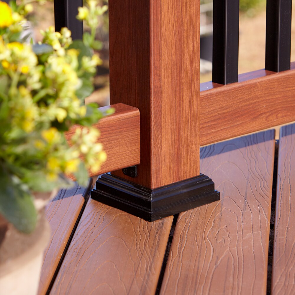 Fiberon POST SL MLD 4 BLK L Deck-Accents - View #4