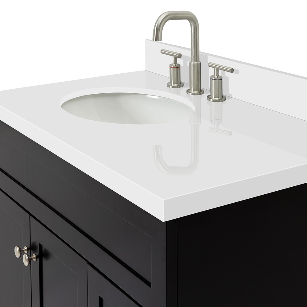ARIEL F037SLWQOVOBLK Bath-Vanity-Combo - View #9