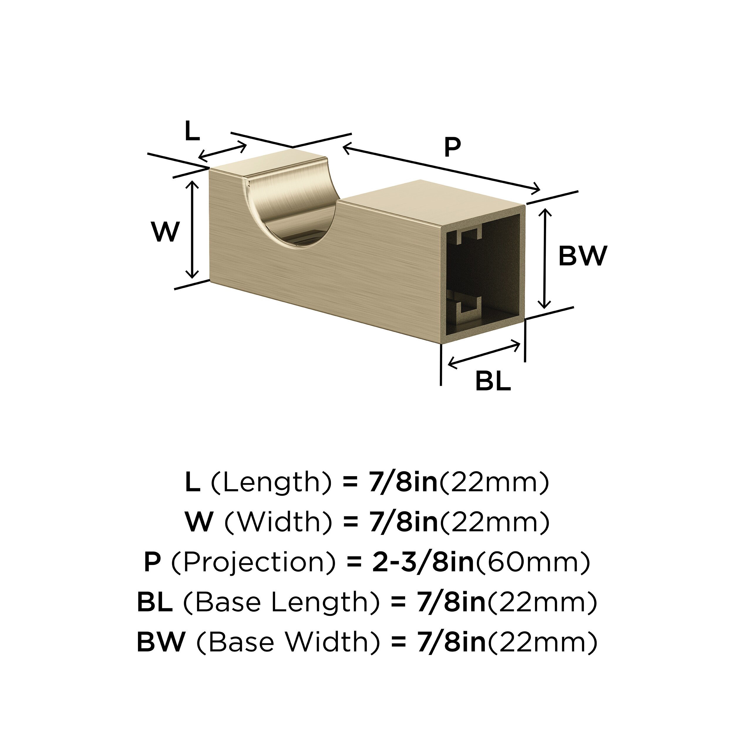 Amerock BH36080BBZ Robe-Hooks - View #6