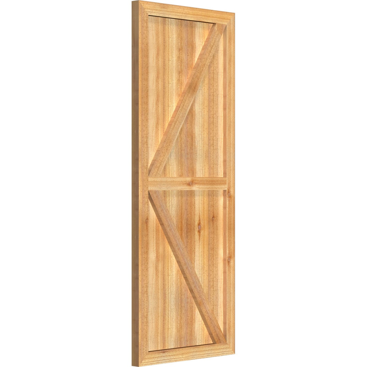 Ekena Millwork RBF06Z21X054RWR Exterior-Shutters - View #2