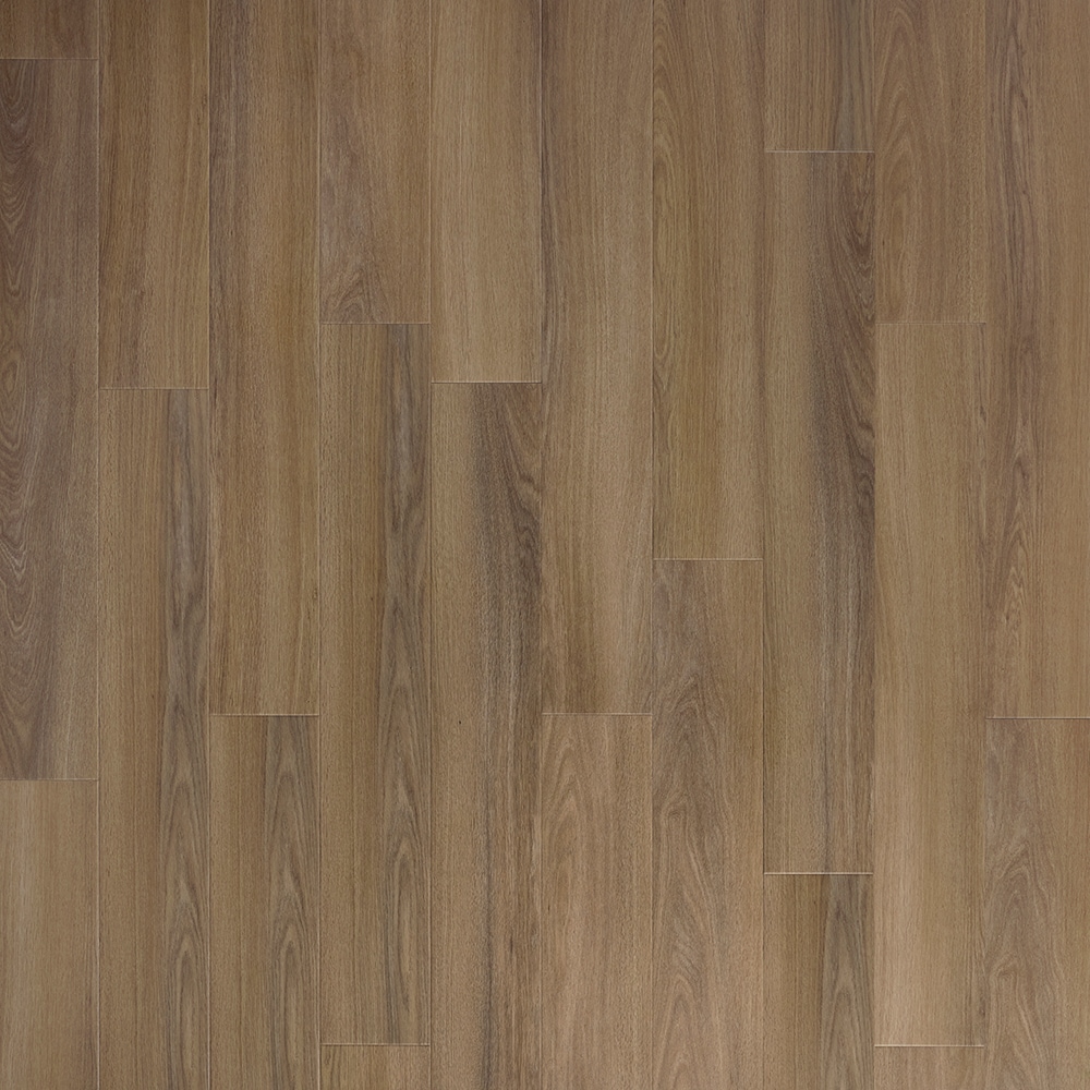 STAINMASTER STAINMASTER Pressed Bevel Powder Springs Oak 22-mil x 7-in W x 46-in L Waterproof Luxury Vinyl Plank Flooring ( 18.39-sq ft Per Carton )