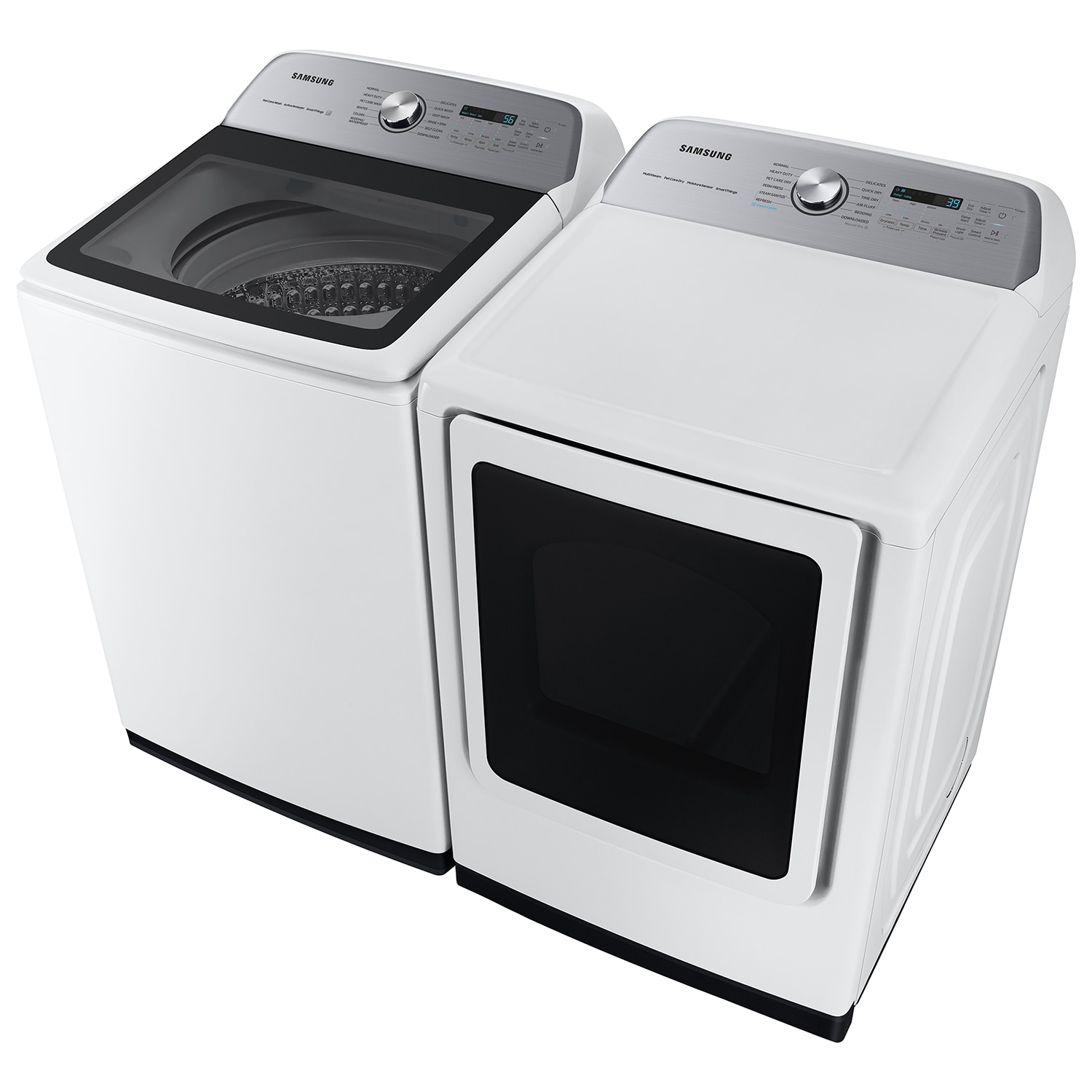 5.4 cu. ft. Smart Top Load Washer with Pet Hair Remover Setting in Navy