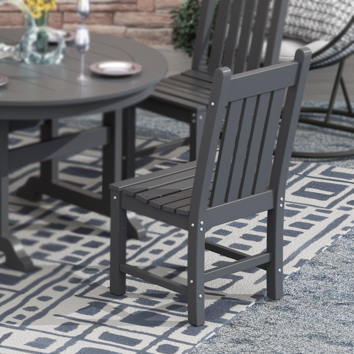 Westin Furniture OP2005-GY Patio-Chairs - View #2