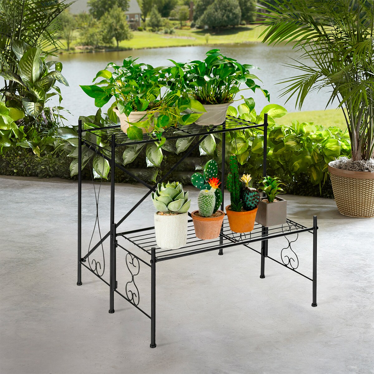 WELLFOR HZ-HPY-10028 Plant-Stand - View #7
