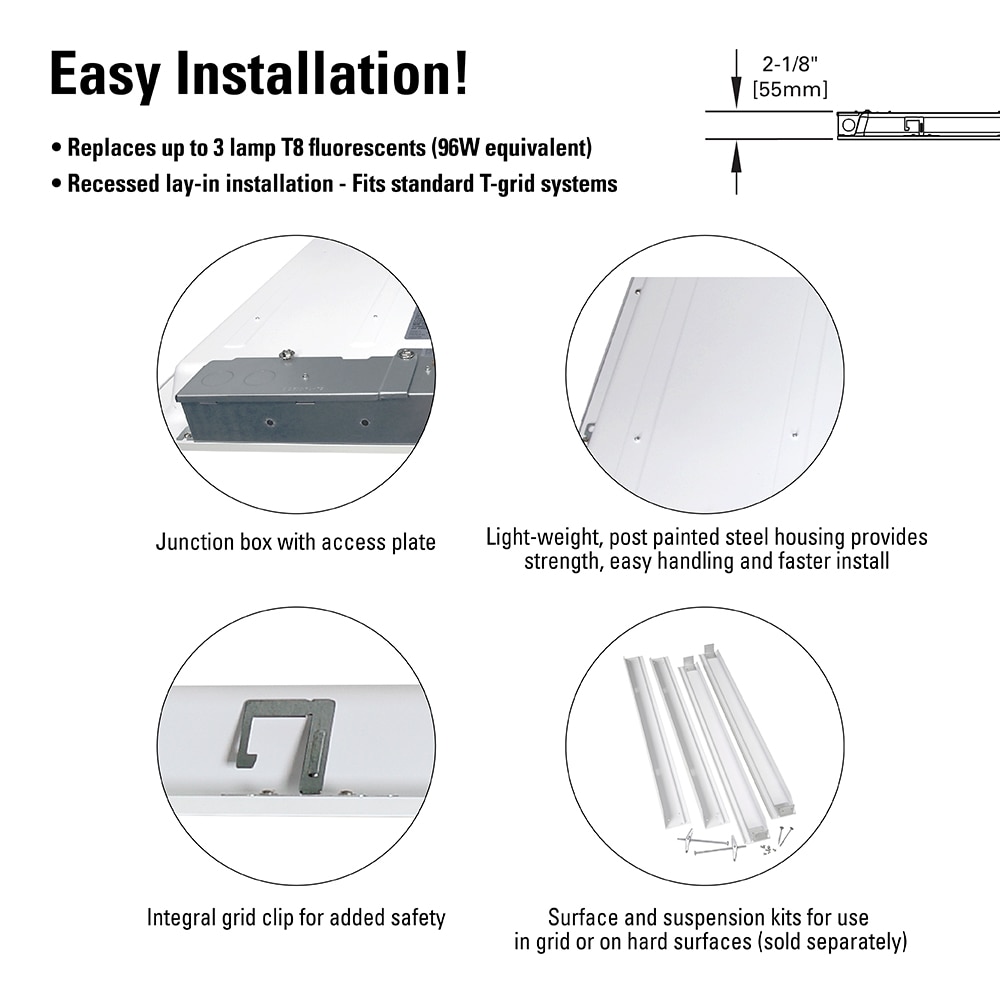 Metalux 22CGFP3540C Led-Panel-Lights - View #4