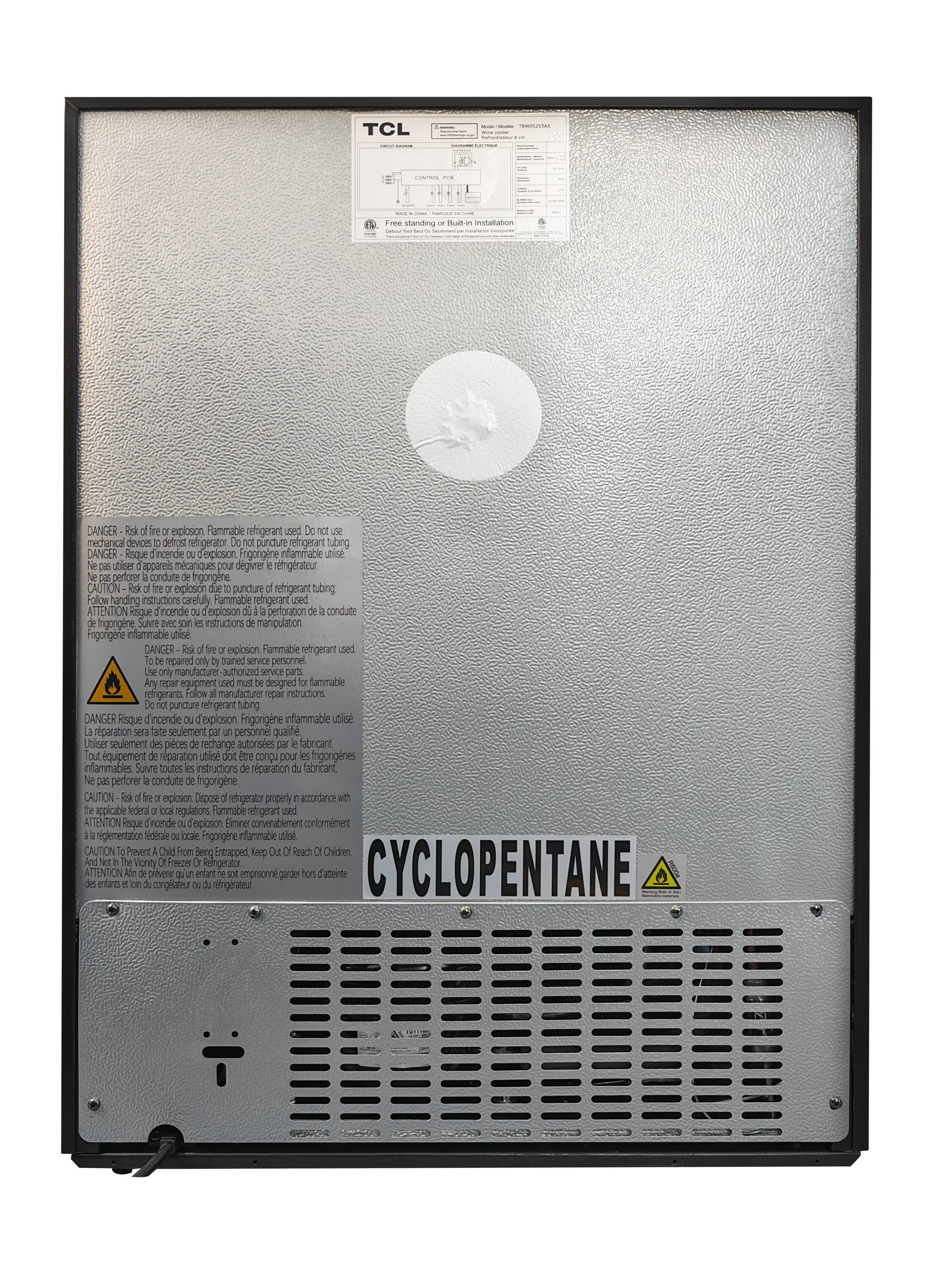 TCL TRW052S3AS Wine-Chillers - View #7