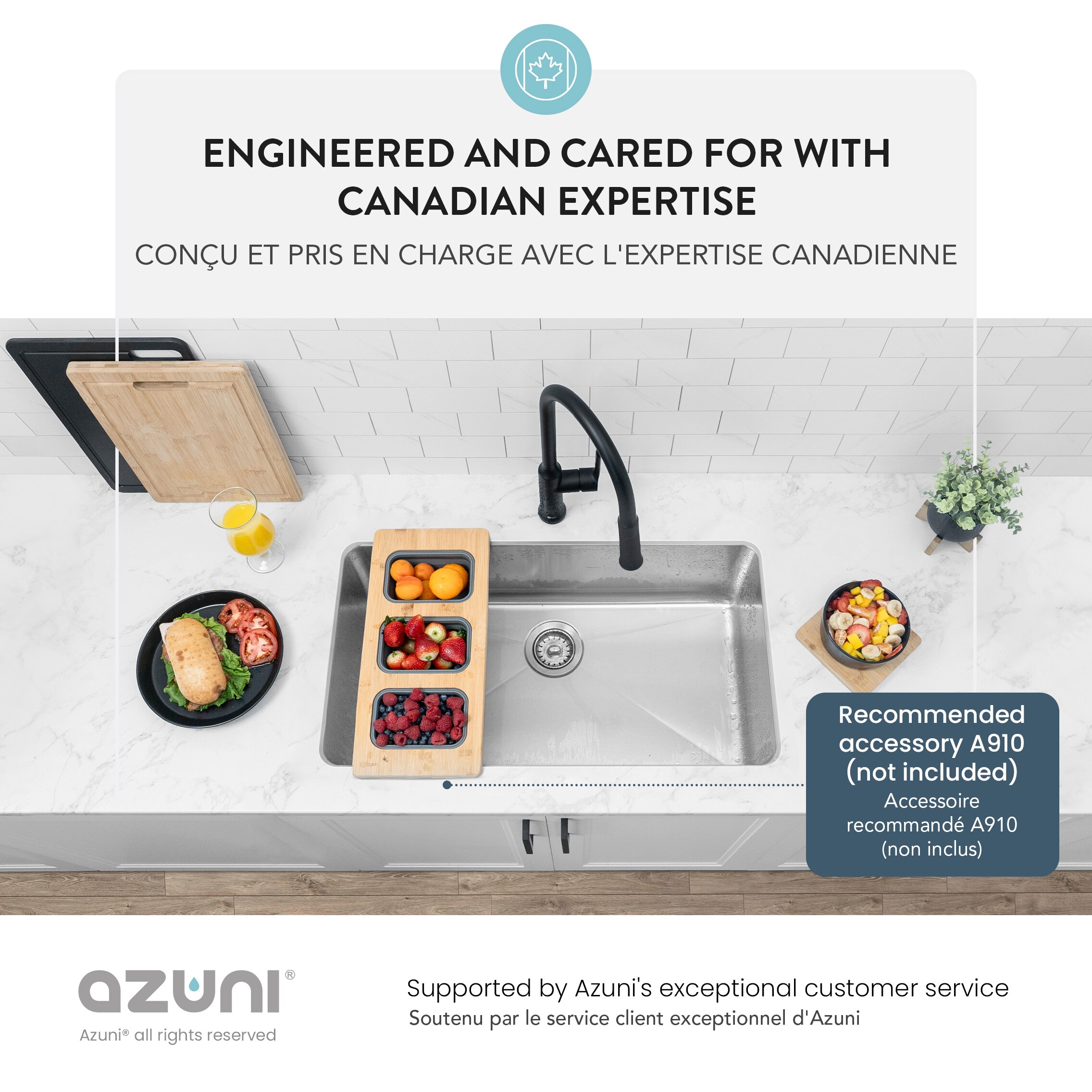 Azuni C132 Kitchen-Sinks - View #8