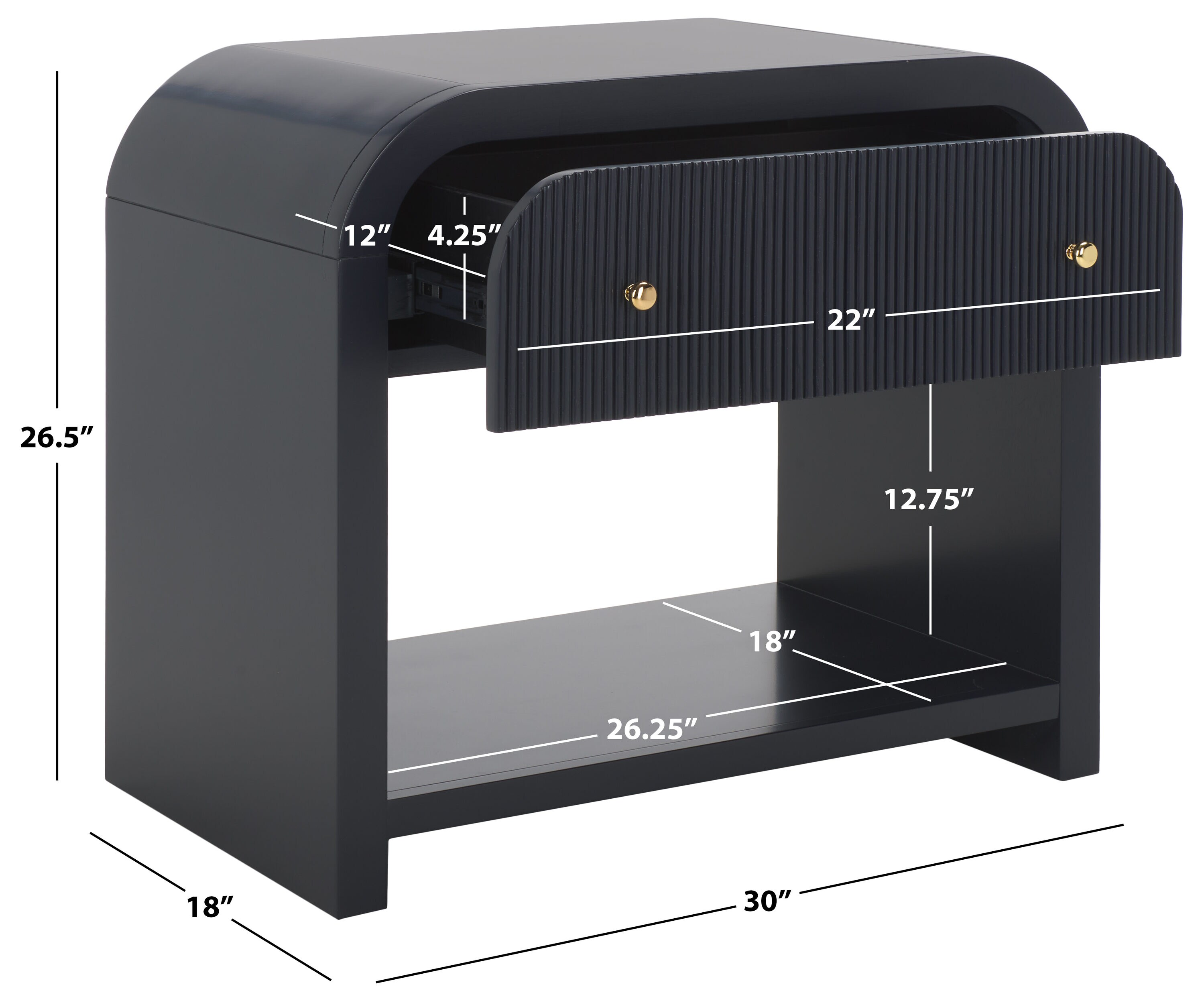 Safavieh SFV2145D nightstands - View #2