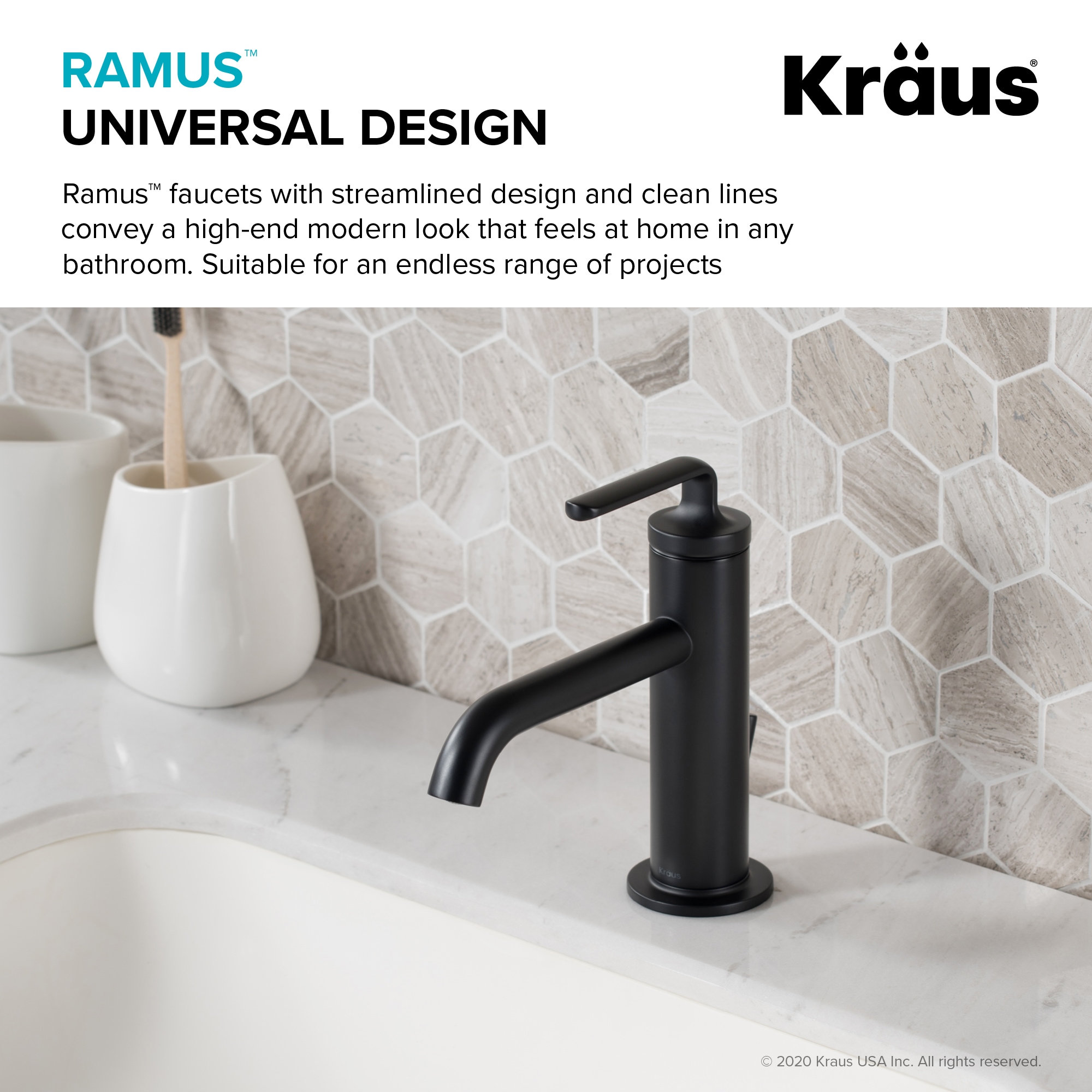 Kraus KBF-1221MB Lavatory-Faucets - View #4