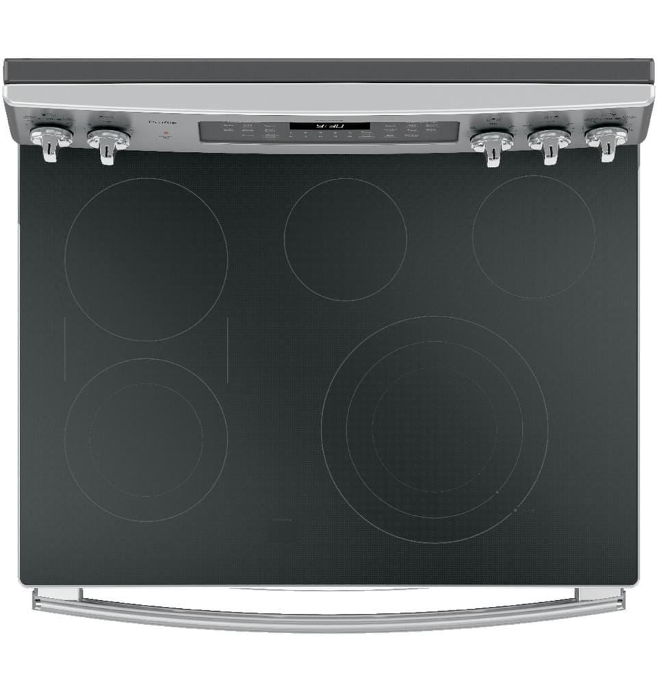 GE Profile 30-in Glass Top 5 Elements 5.3-cu Ft Self-Cleaning ...