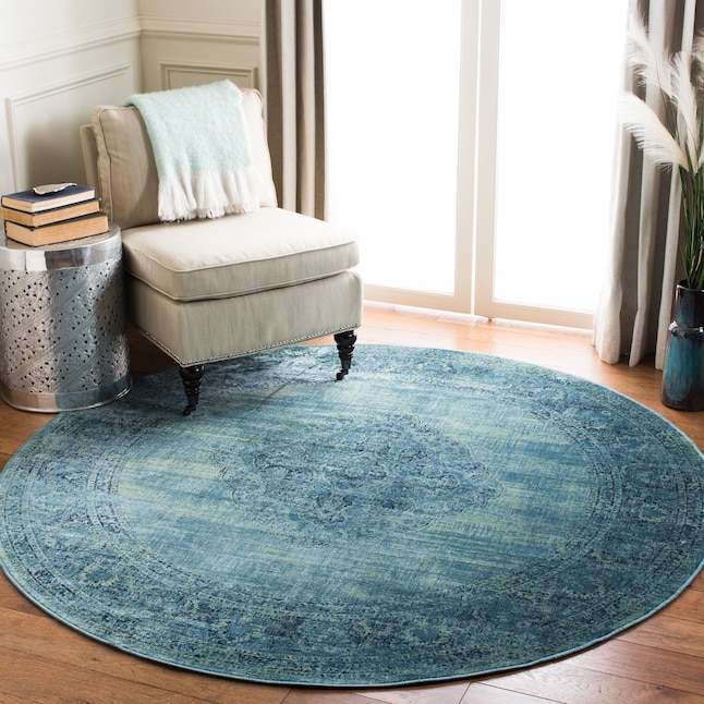 Overdyed Vintage Area Rug In The Rugs