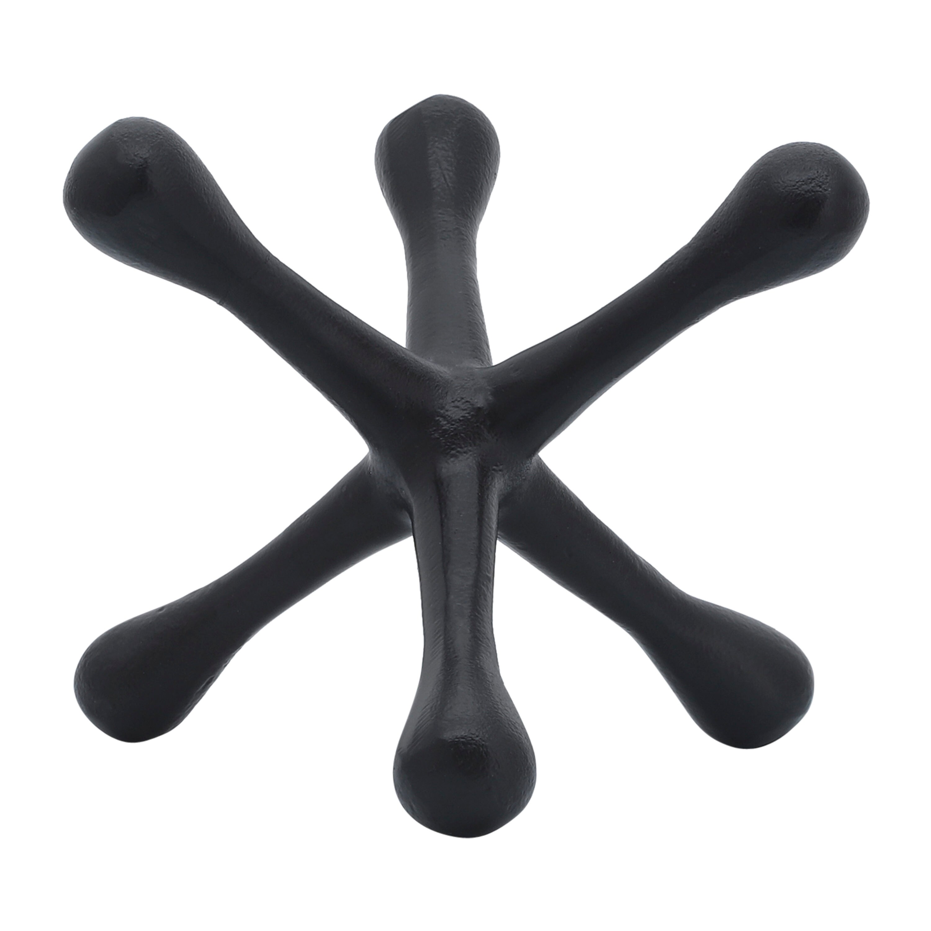 Sagebrook Home 12860-04 Black Aluminum Modern Sculpture