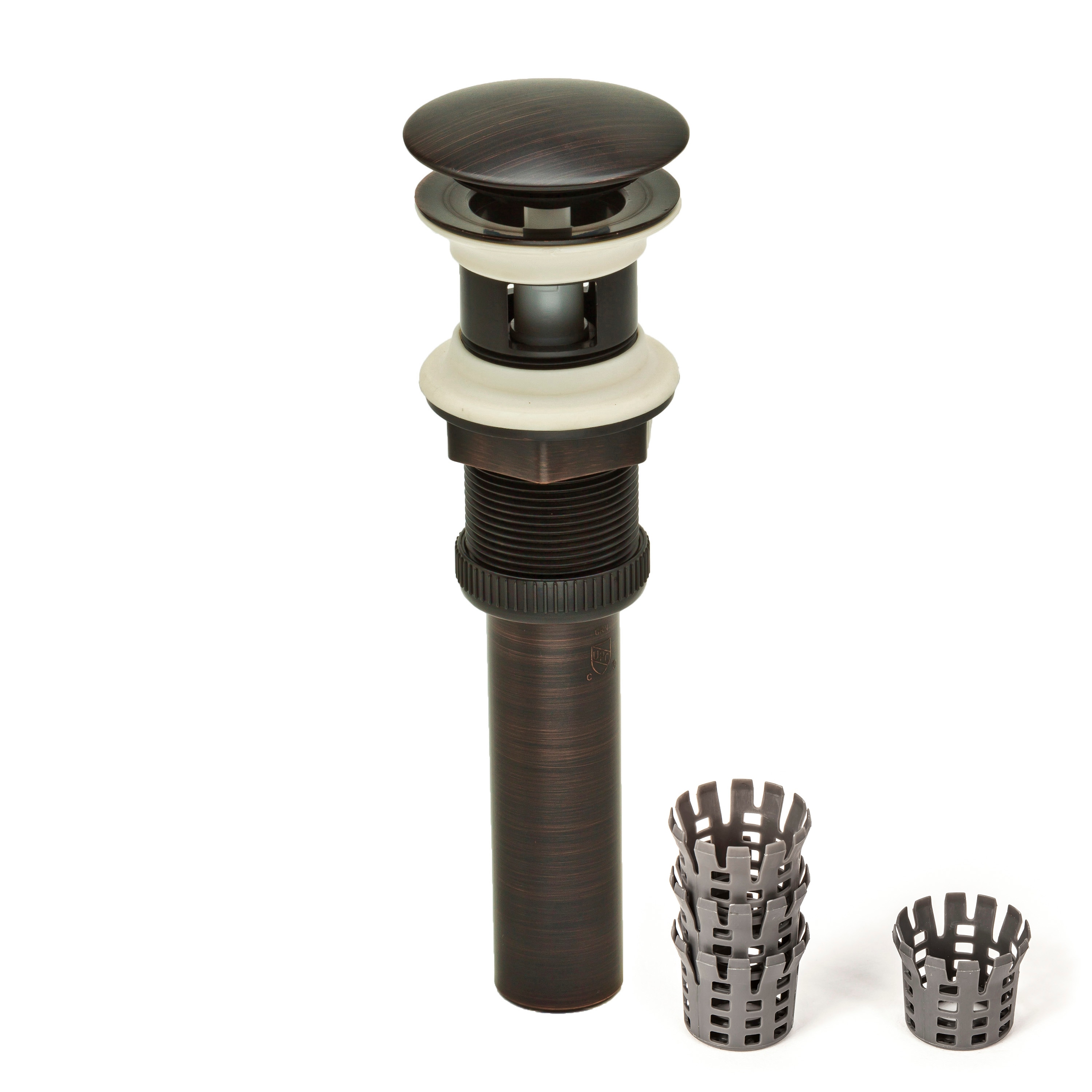PF WaterWorks PF0712-ORB-WS DecoDRAIN Oil Rubbed Bronze Bathroom Sink pop up drain