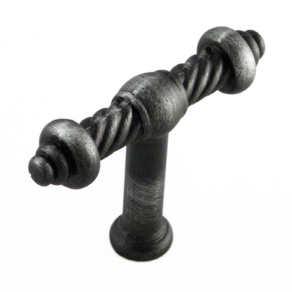 RK International CK 702-DN Distressed nickel Rectangular Traditional Cabinet Knob