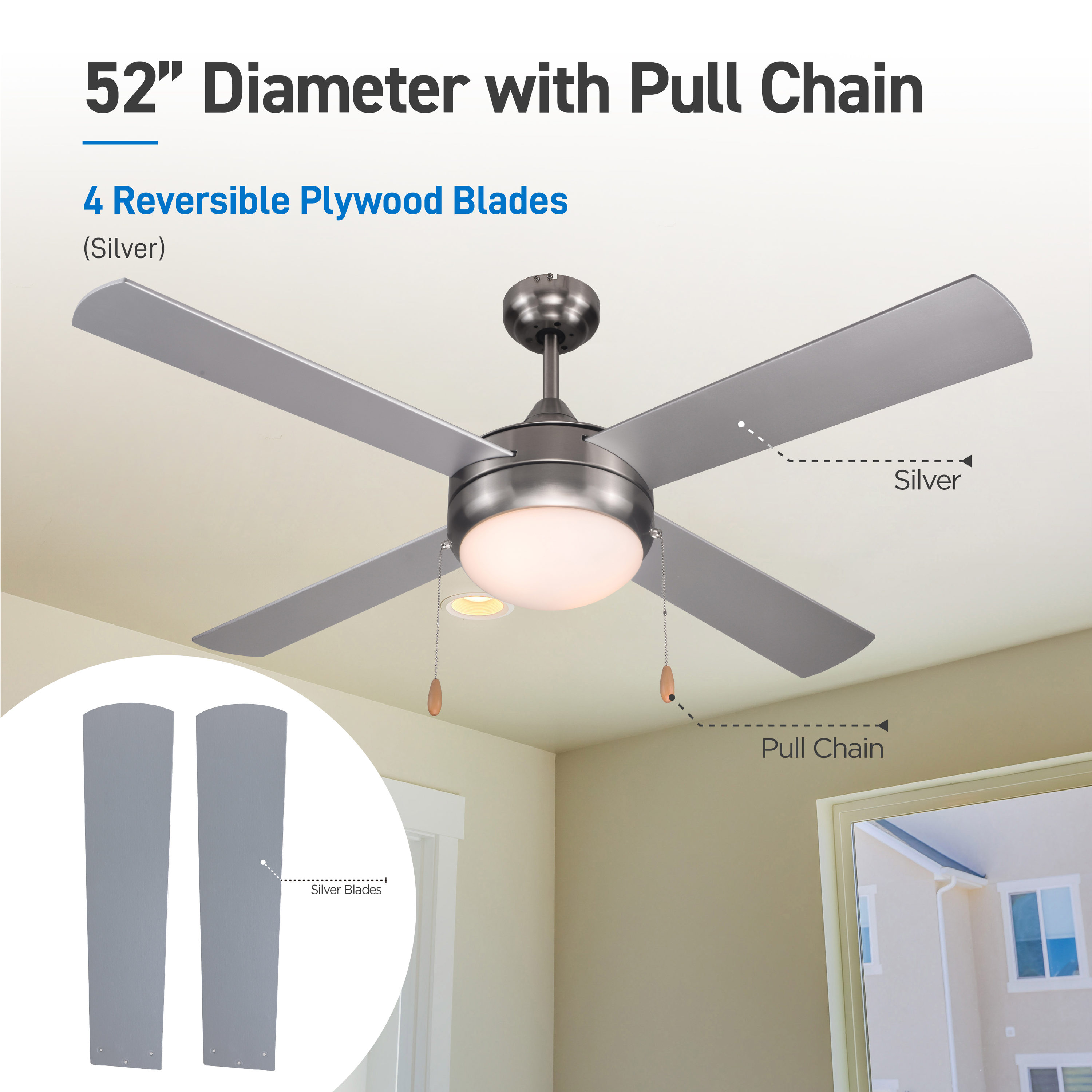 Commercial Cool CCF54P50 Ceiling-Fans - View #3