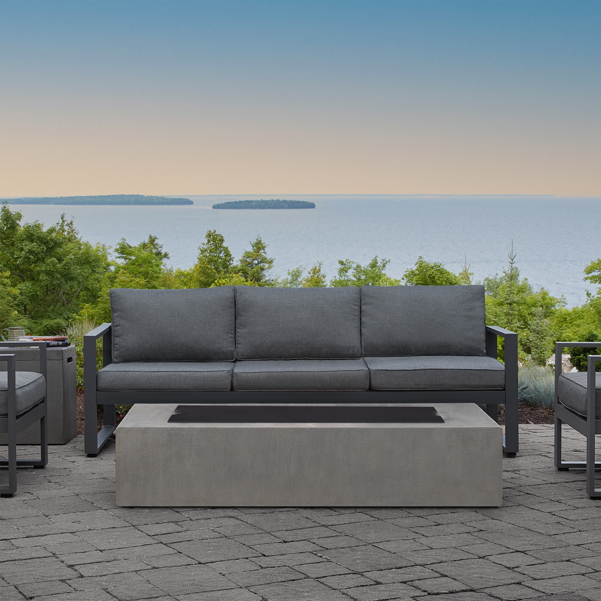 Jensen Co. 143LP-FLNT Outdoor-Gas-Firepits - View #8