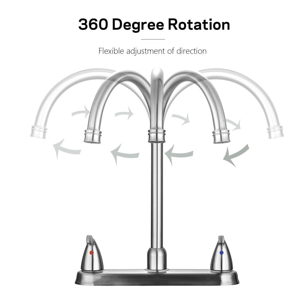 Parrot Uncle H-SLC2008-SS-EG Kitchen-Faucets - View #6
