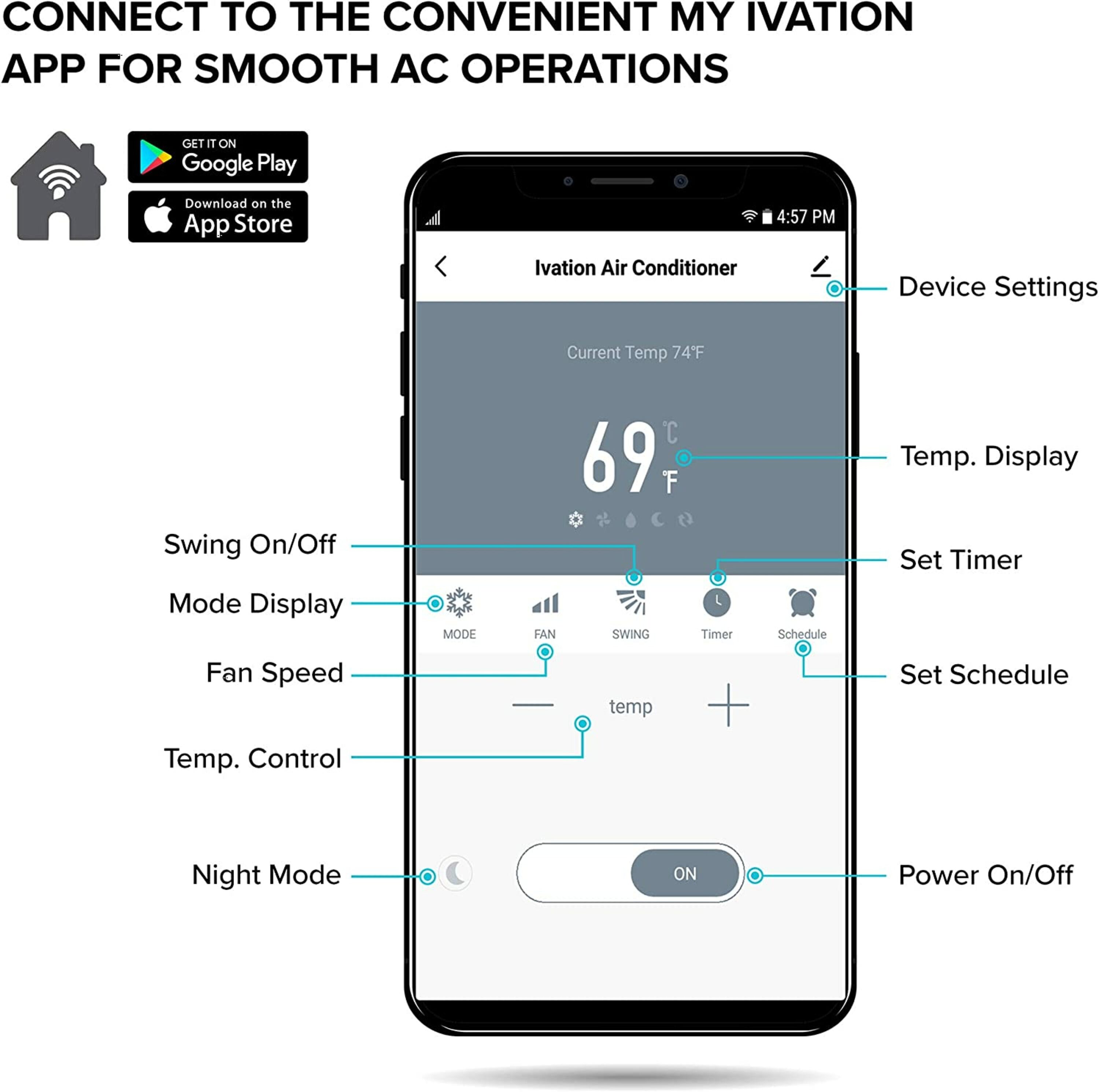 Ivation IVAPACWIFI12K Portable-Air-Conditioners - View #4