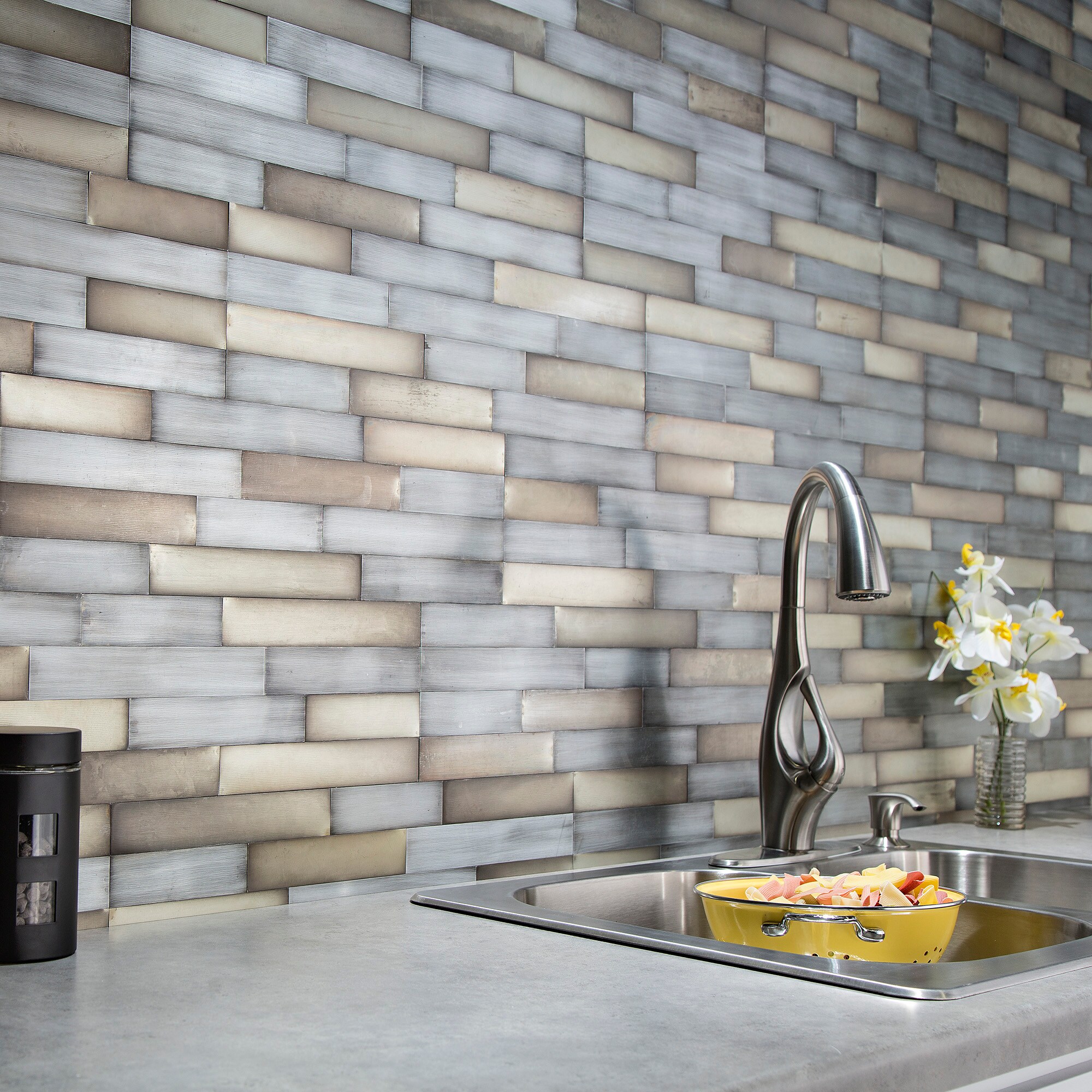 Aspect Metal A60-10 Kitchen-Panels - View #8