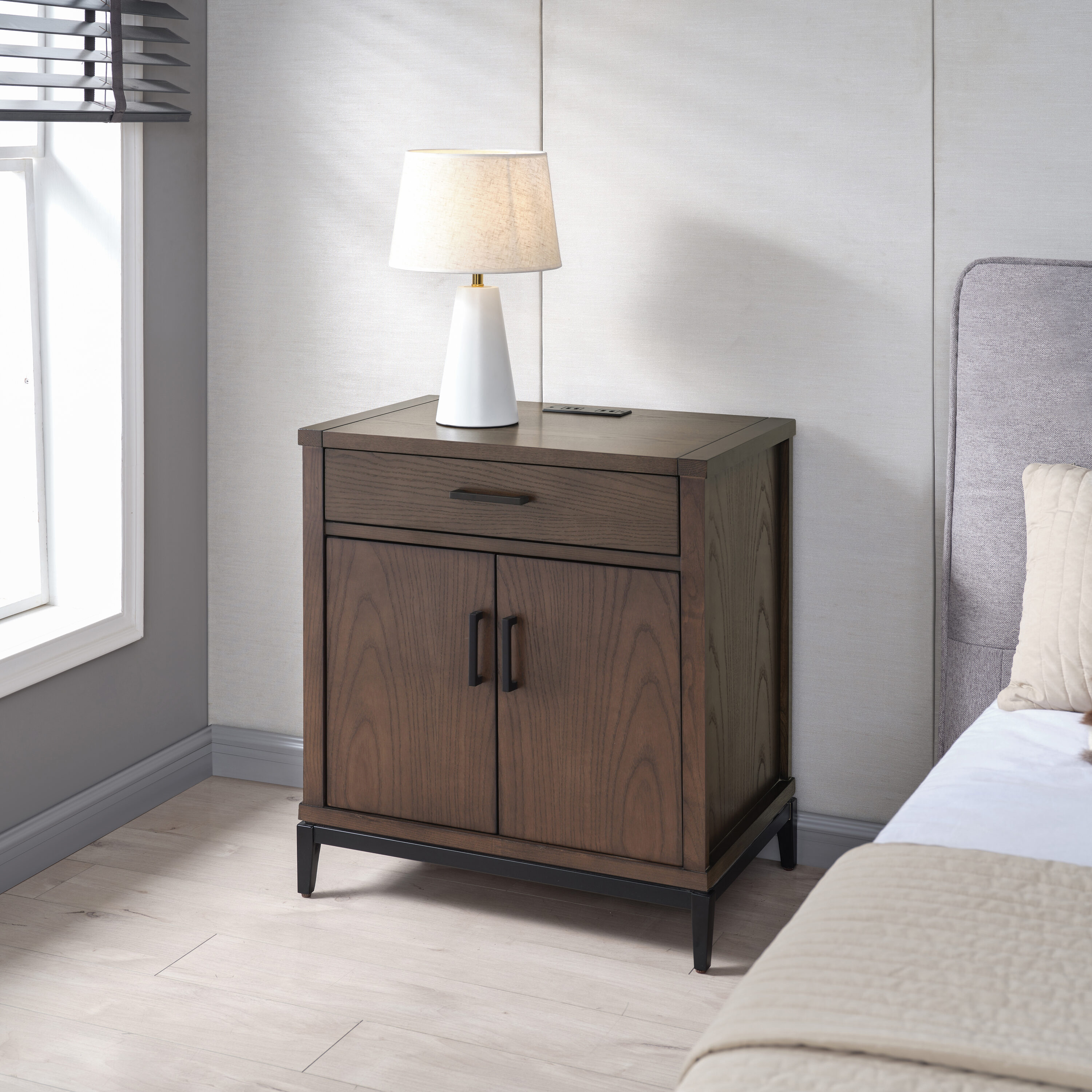 Leick Home 9079-GRMB nightstands - View #6