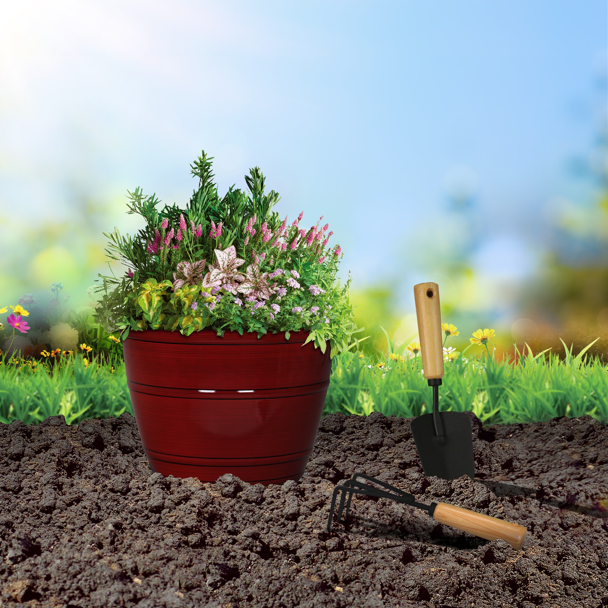 Style Selections PLH1513BRH Planter-Window-Box - View #5
