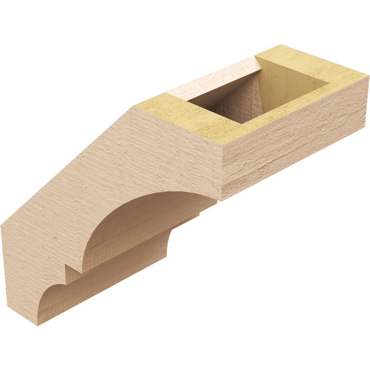 Ekena Millwork BRCUR05X08X08BOARCPR braces - View #6