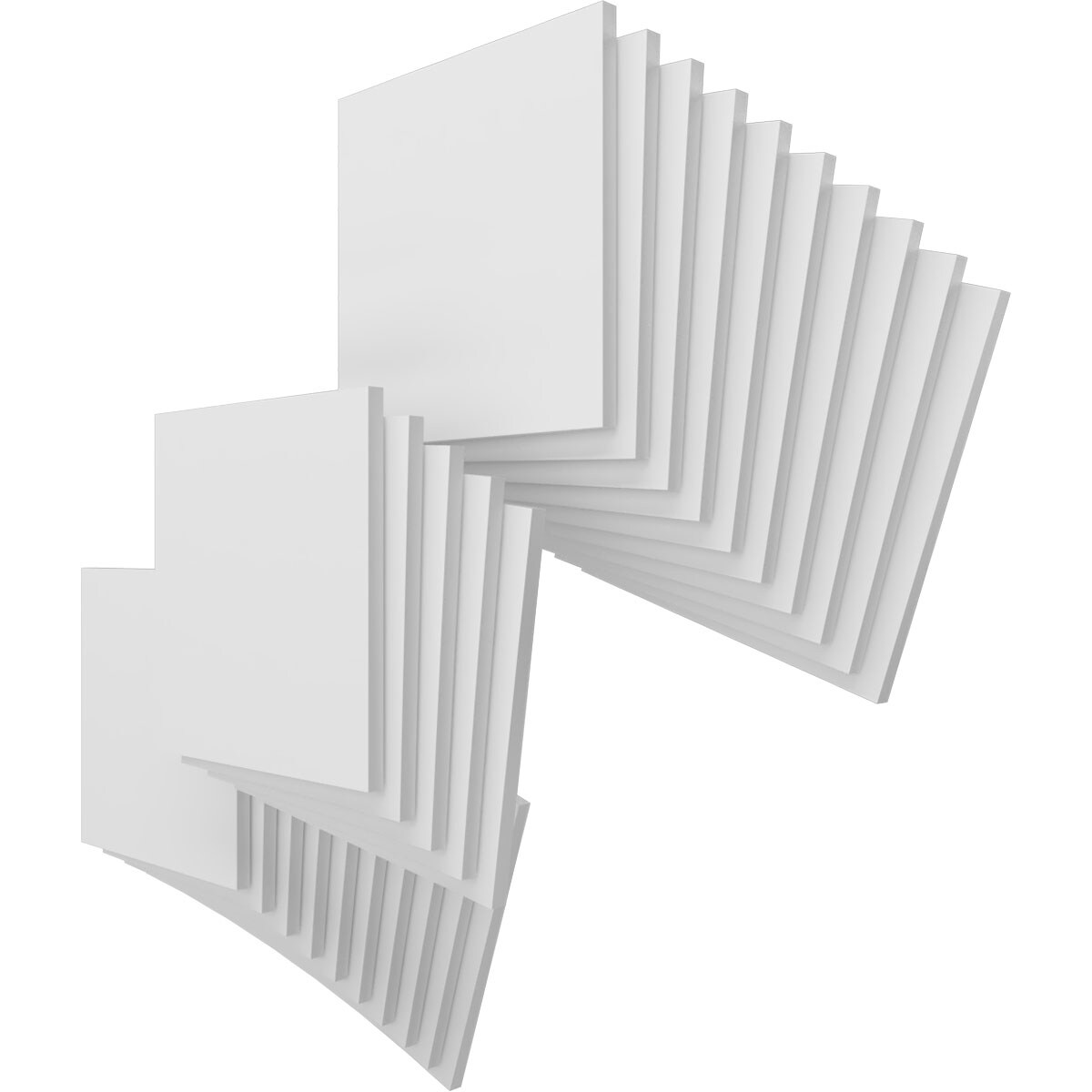 Ekena Millwork HBP08X08X375DUN Wall-Panels - View #2