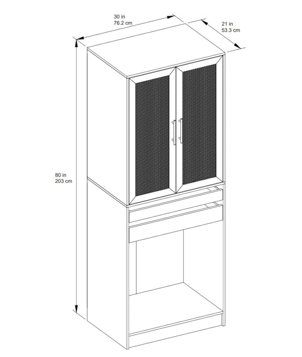 Scott Living SL30CRB-3 Wood-Closet-Kits - View #8