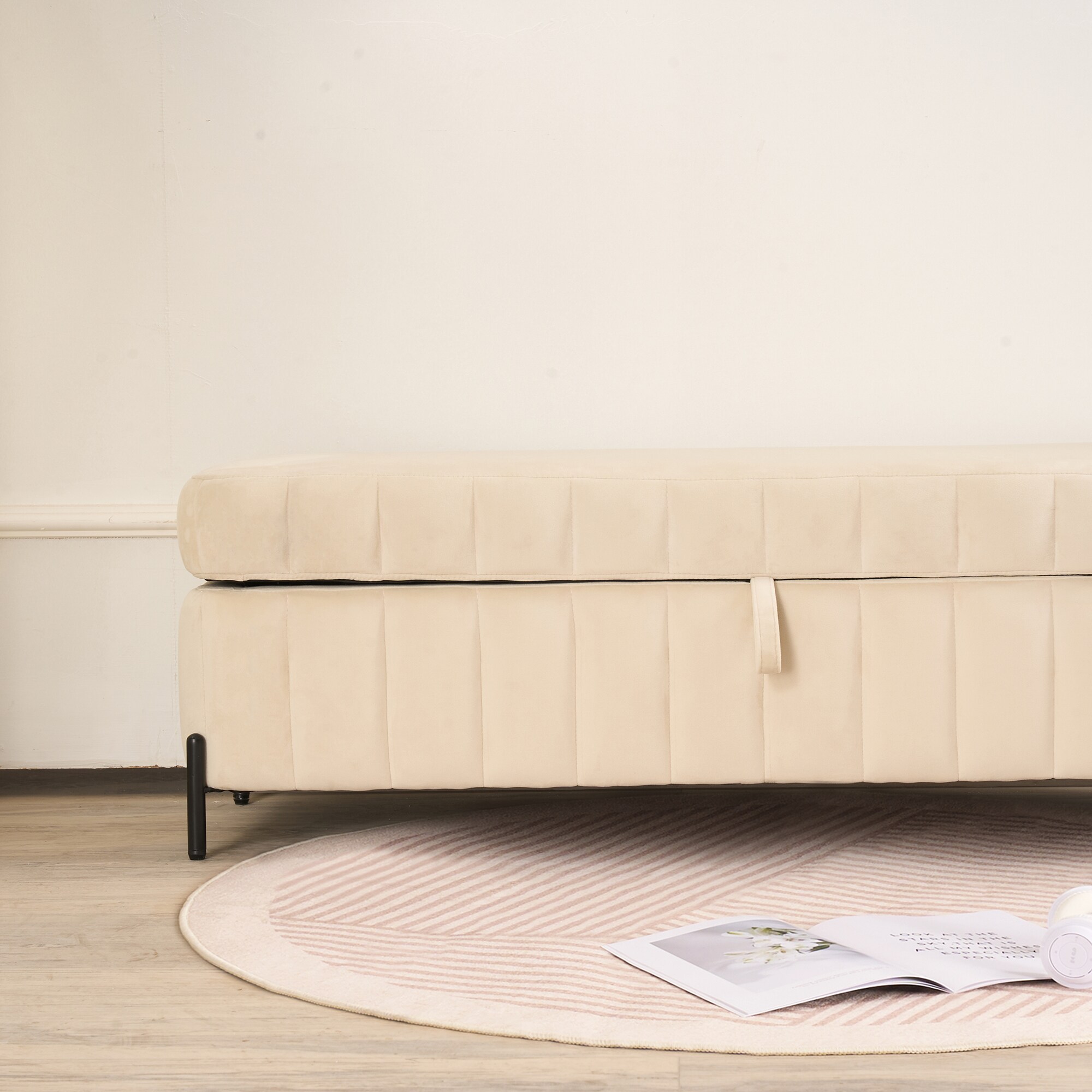 Aortzio HM-S4020-BEIGE bench - View #3