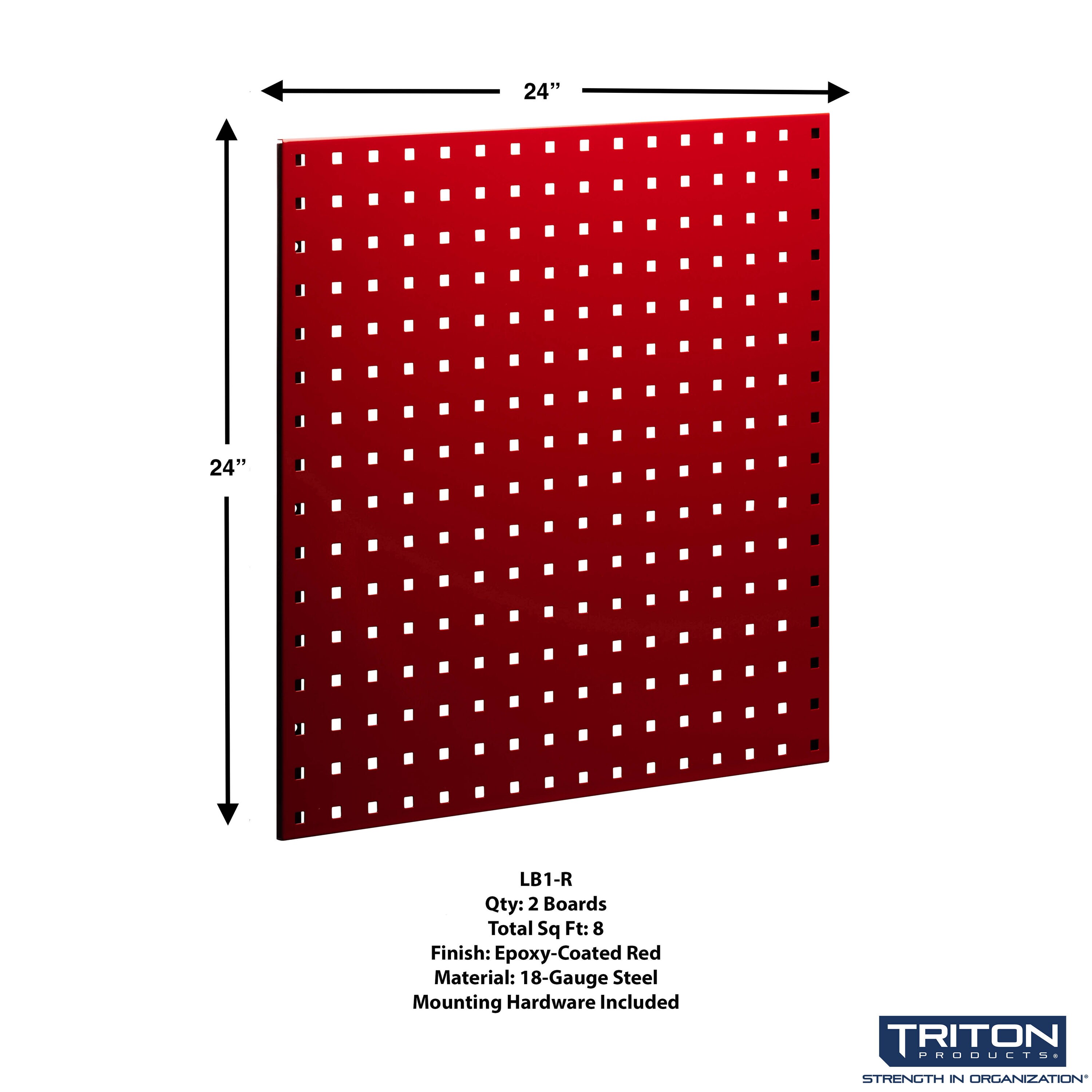 Triton Products LB1-R Pegboard-Acc - View #2