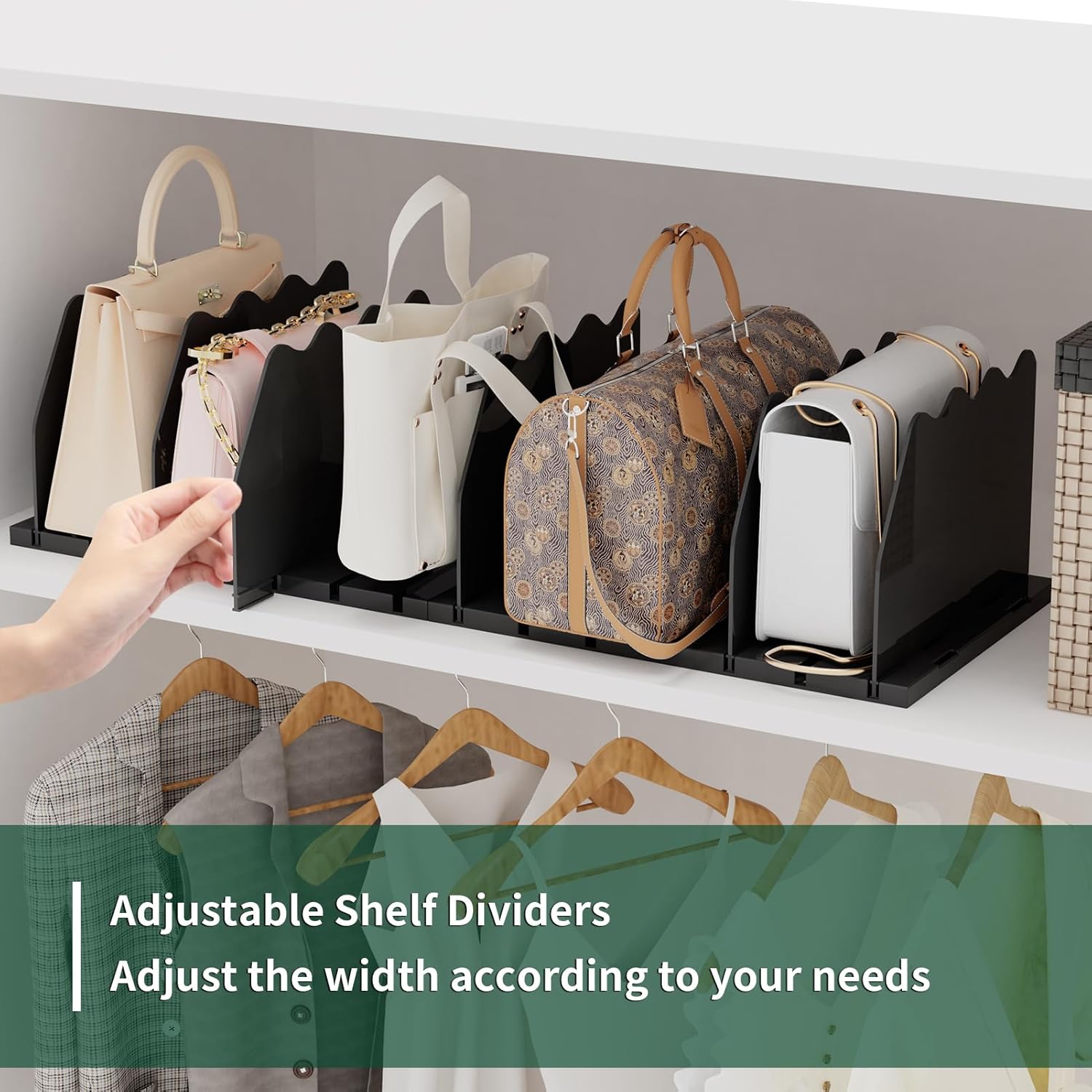 MaseiKar KSD01B Wood-Closet-Accessories - View #5