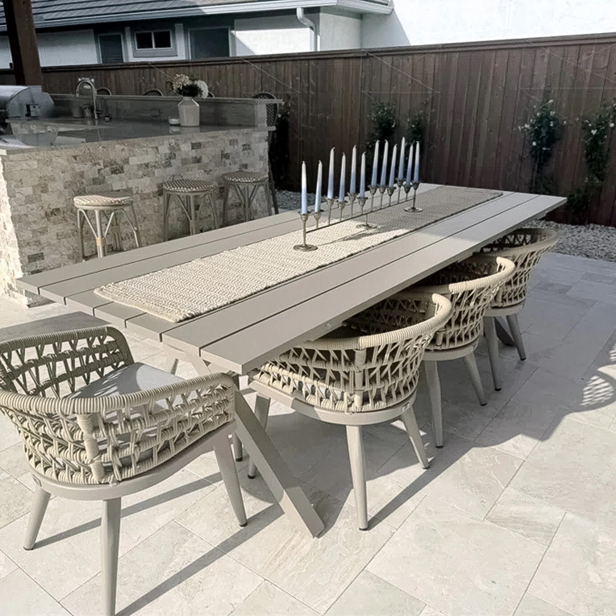 PURPLE LEAF LS01-RPL09-205-CP-H Patio-Dining-Sets - View #11