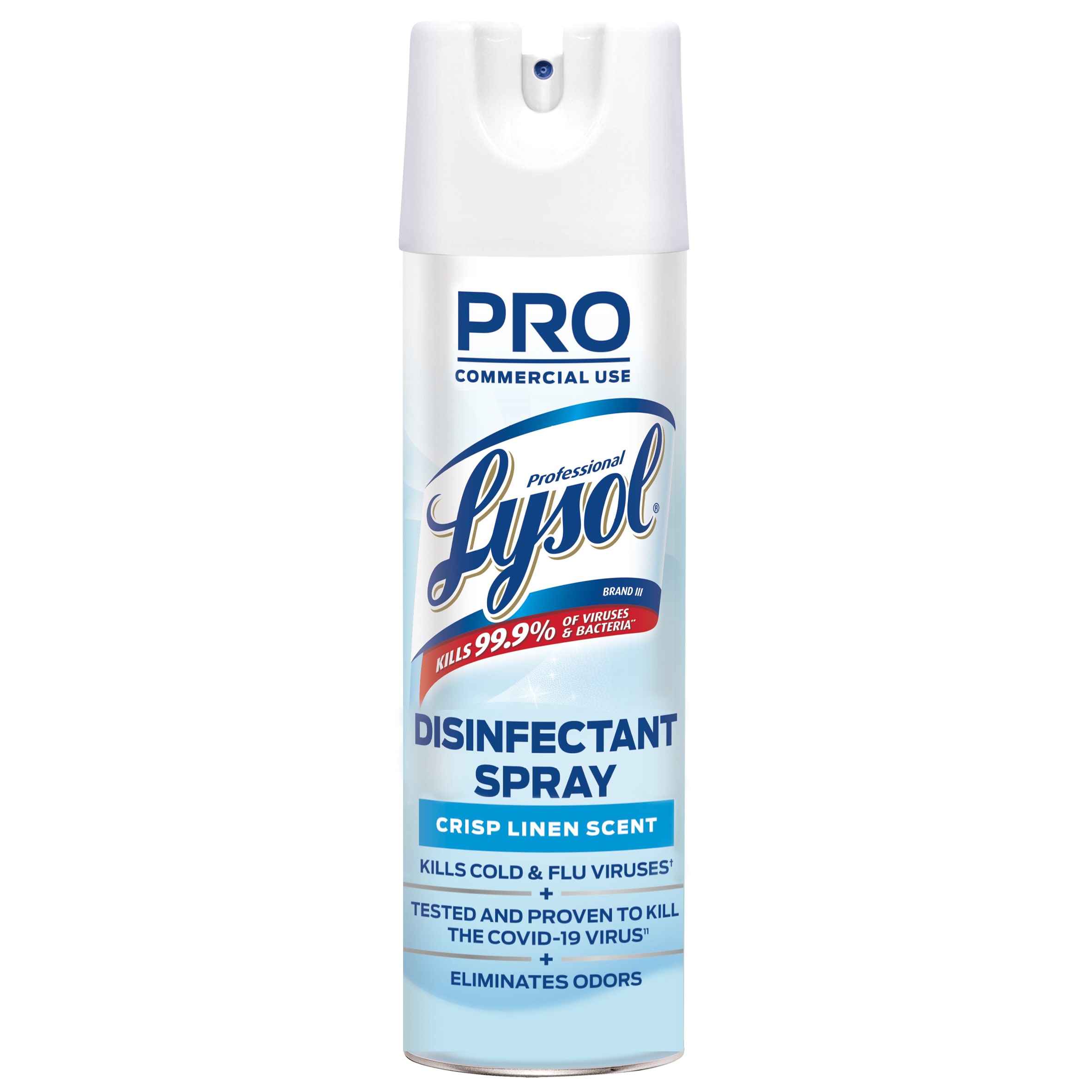 Lysol Disinfectant Spray, Crisp Linen Scent, 19 Ounce (3 Pack) 