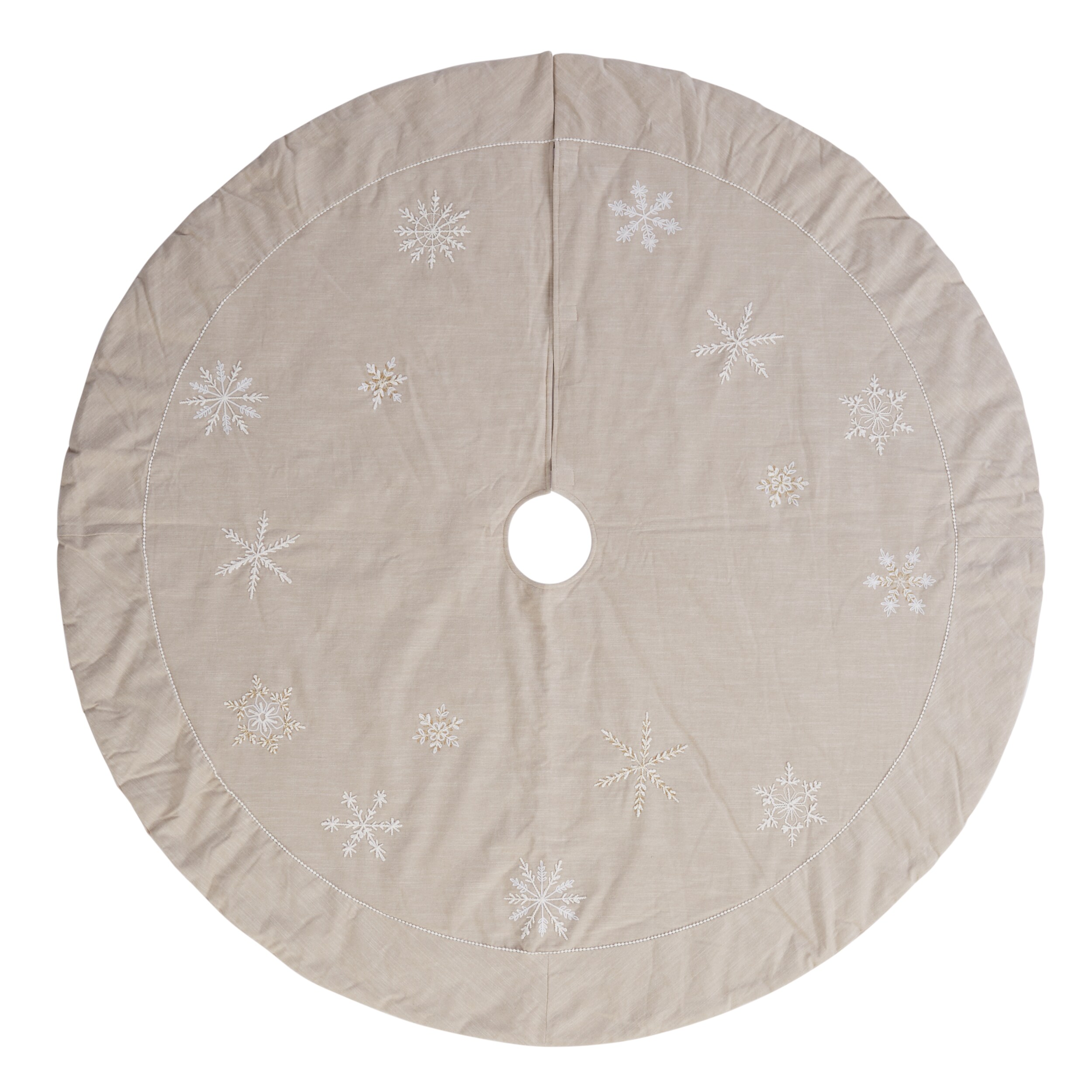 Holiday Living A Christmas Story 56-in Brown Tree Skirt at Lowes.com