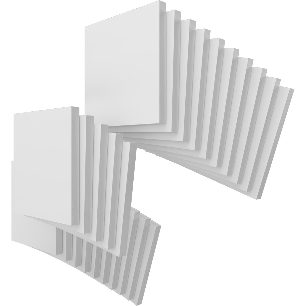 Ekena Millwork HBP08X08X625DUN Wall-Panels - View #2