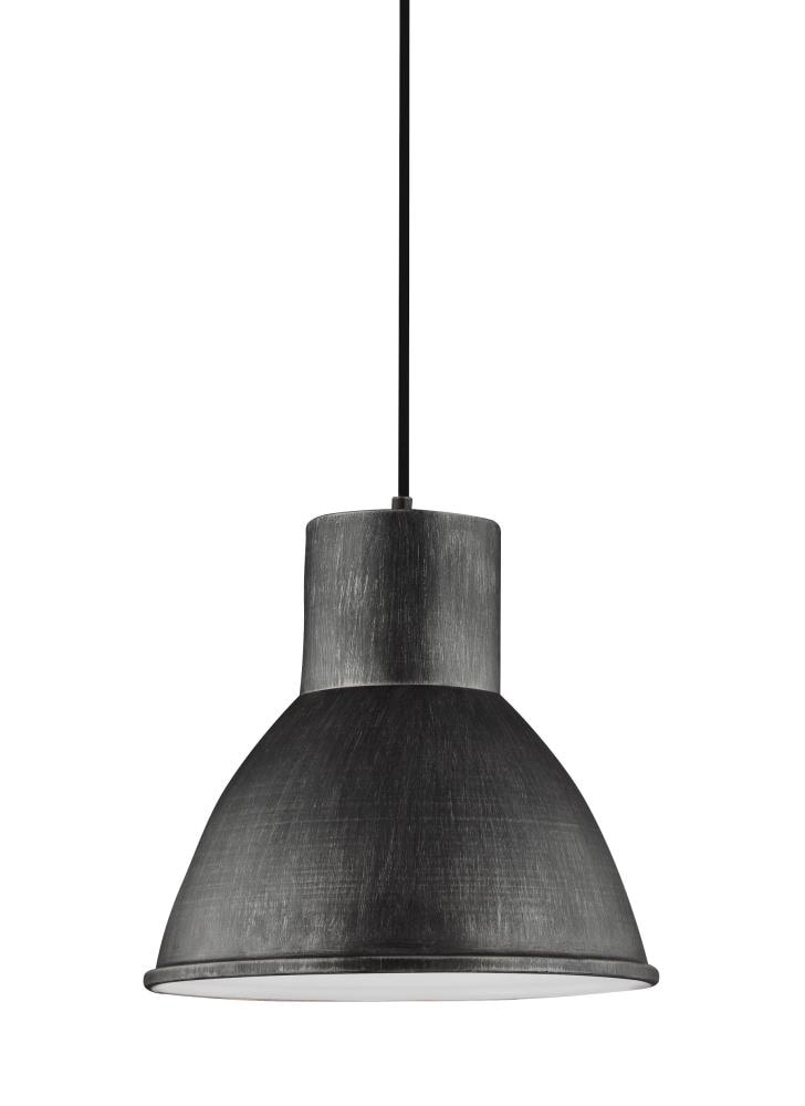 Generation Lighting 6517401EN3-846 Division Street 1 -Light Stardust Modern/contemporary Dome Medium Hanging Pendant light