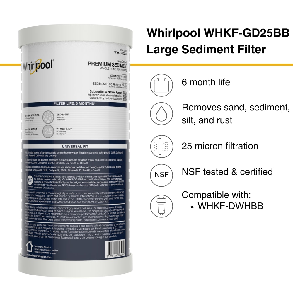 Whirlpool WHKF-GD25BB Replacement-Water-Filters-Cartridges - View #2