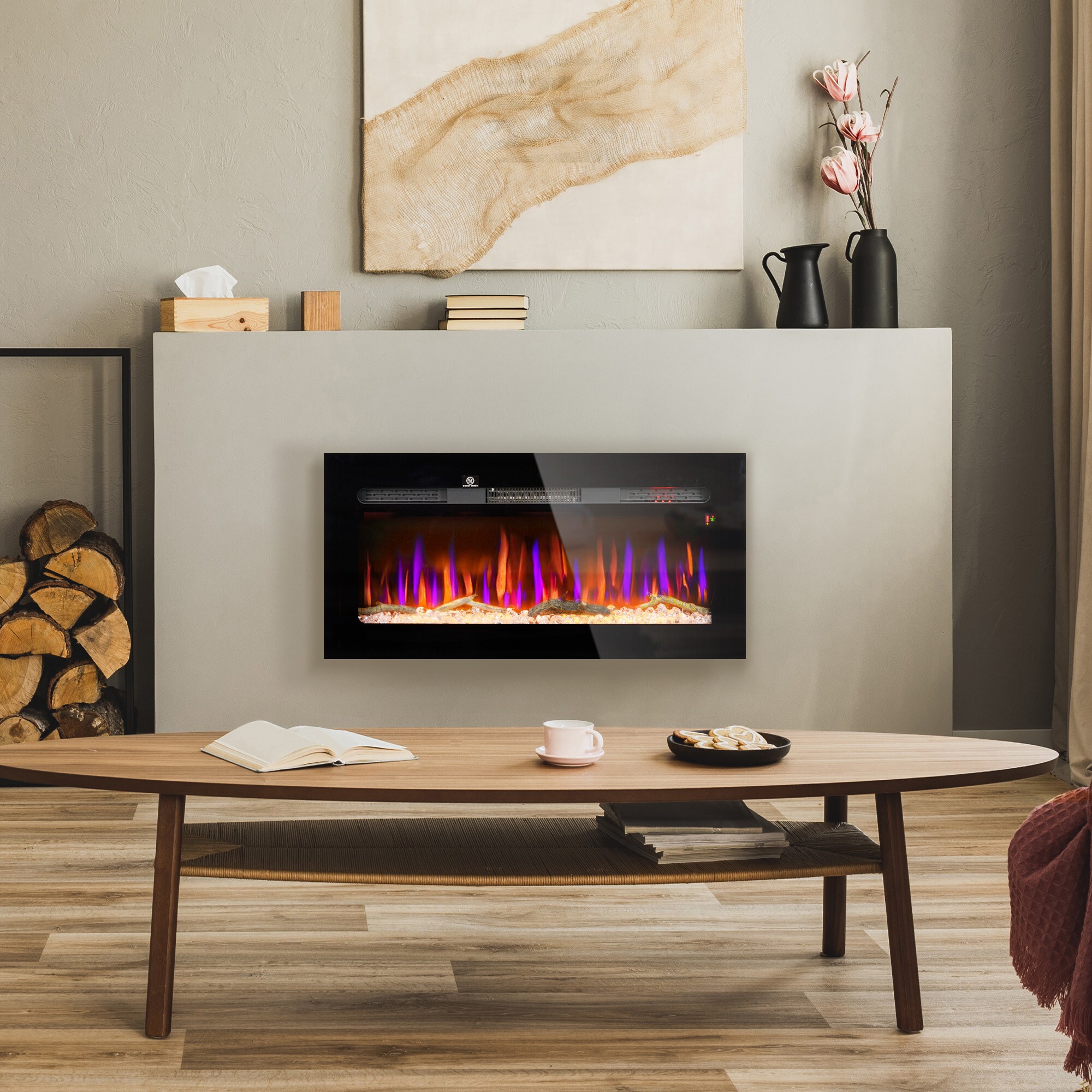 SINOFURN SYE740021BK Electric-Fireplaces - View #7