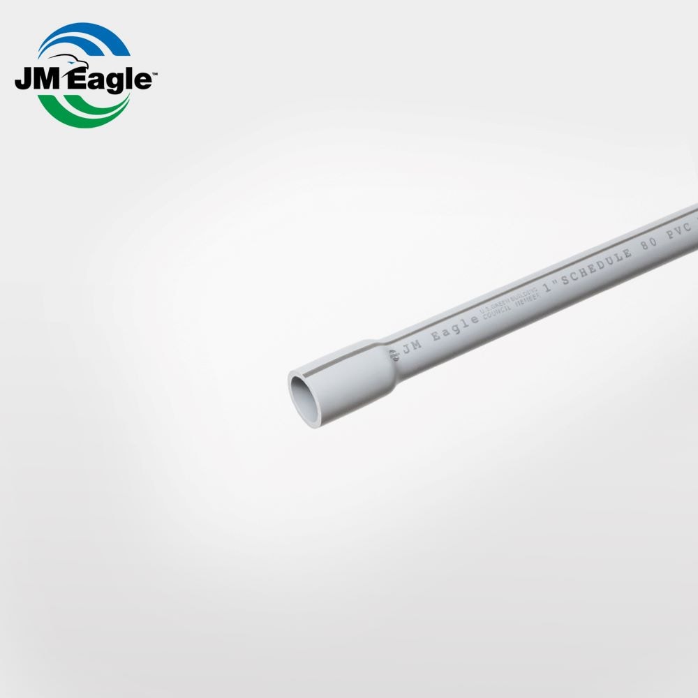 JM Eagle 67595 01 SCH 80 PVC CONDUIT - 10-FT